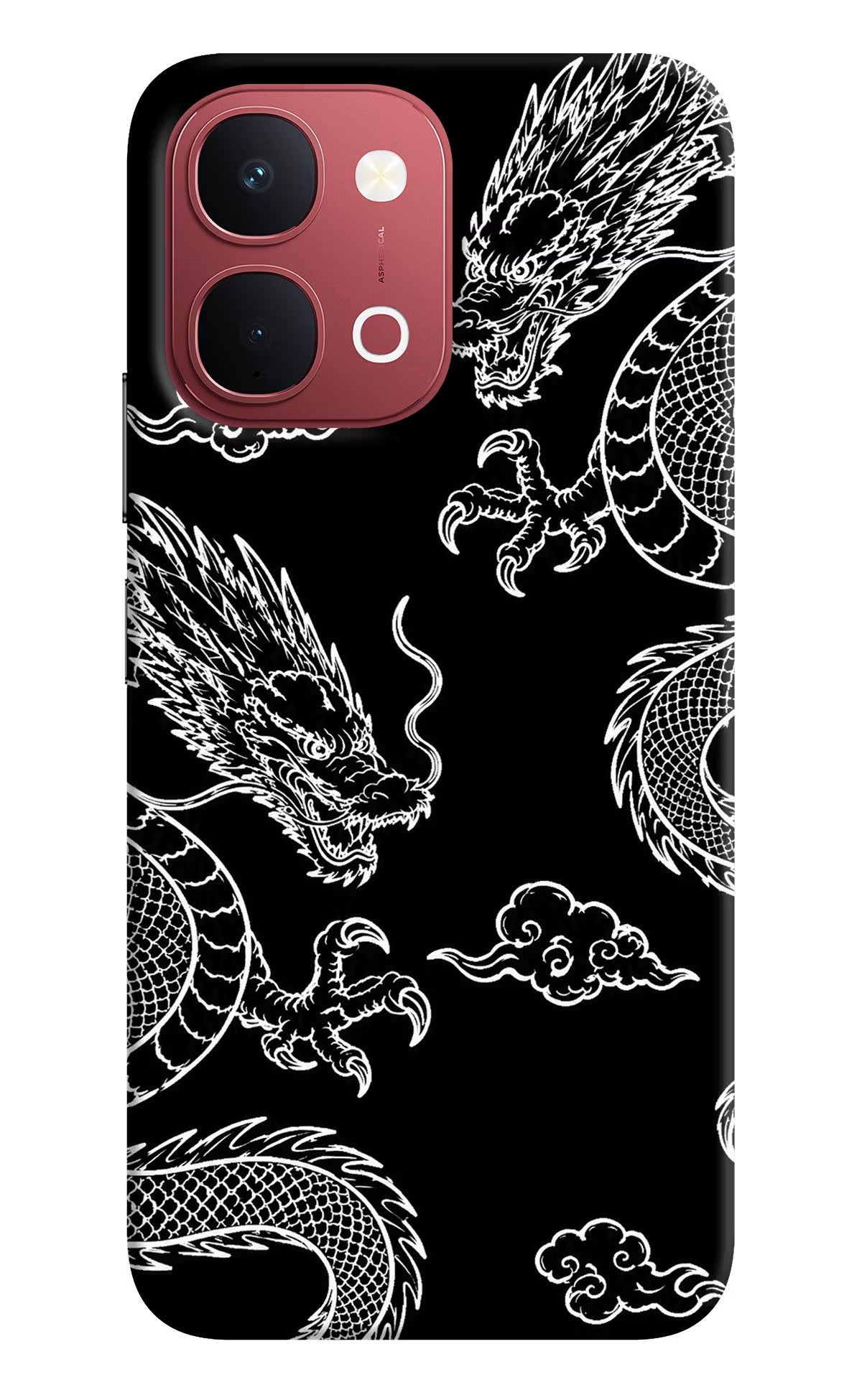 Twin Dragons Vivo Y51 Pro 5G Back Cover - Twin Dragons Vivo Y51 Pro 5G Back Cover Twin Dragons Vivo Y51 Pro 5G Back Cover