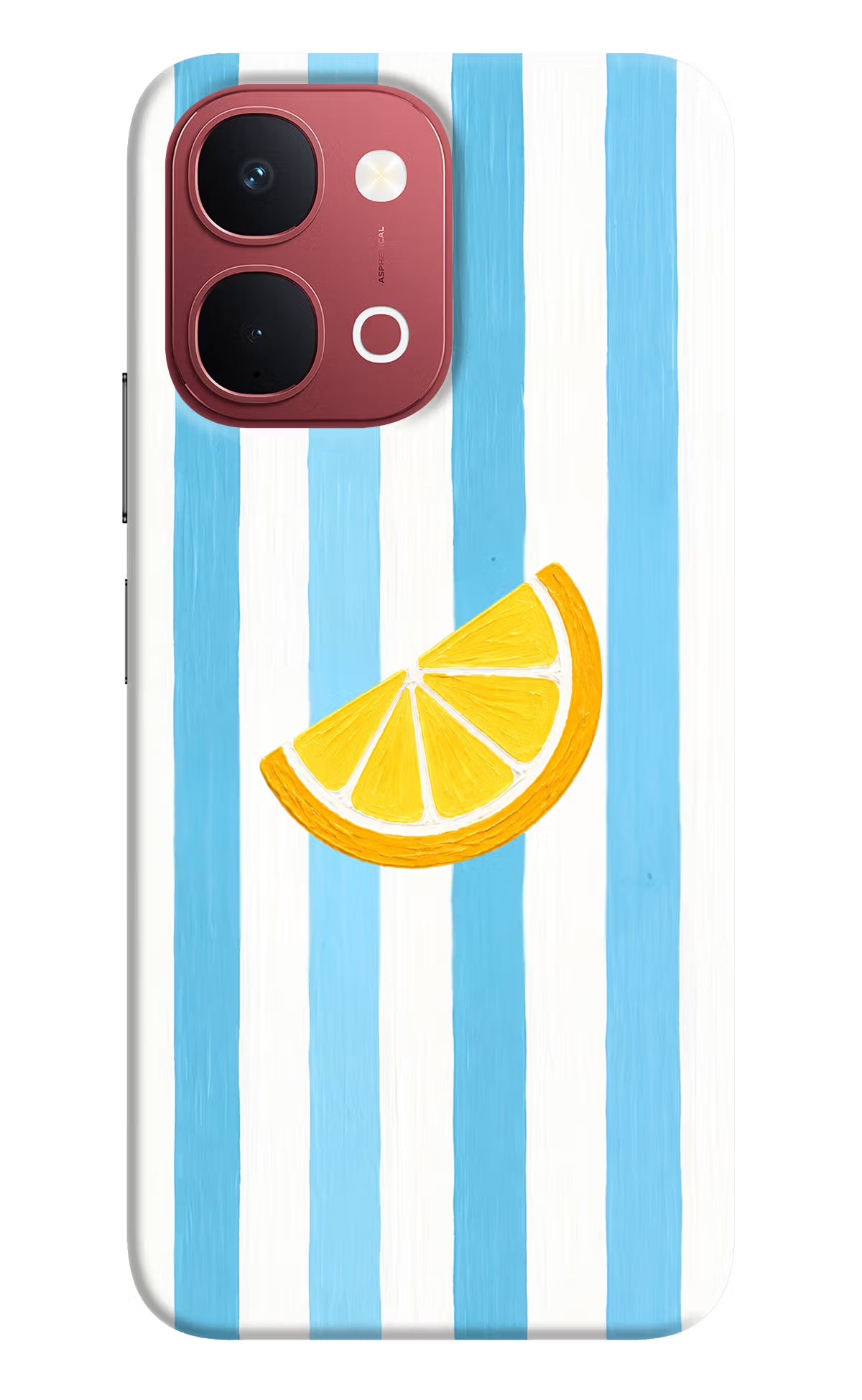 Summer Lemon Vivo Y51 Pro 5G Back Cover - Summer Lemon Vivo Y51 Pro 5G Back Cover Summer Lemon Vivo Y51 Pro 5G Back Cover