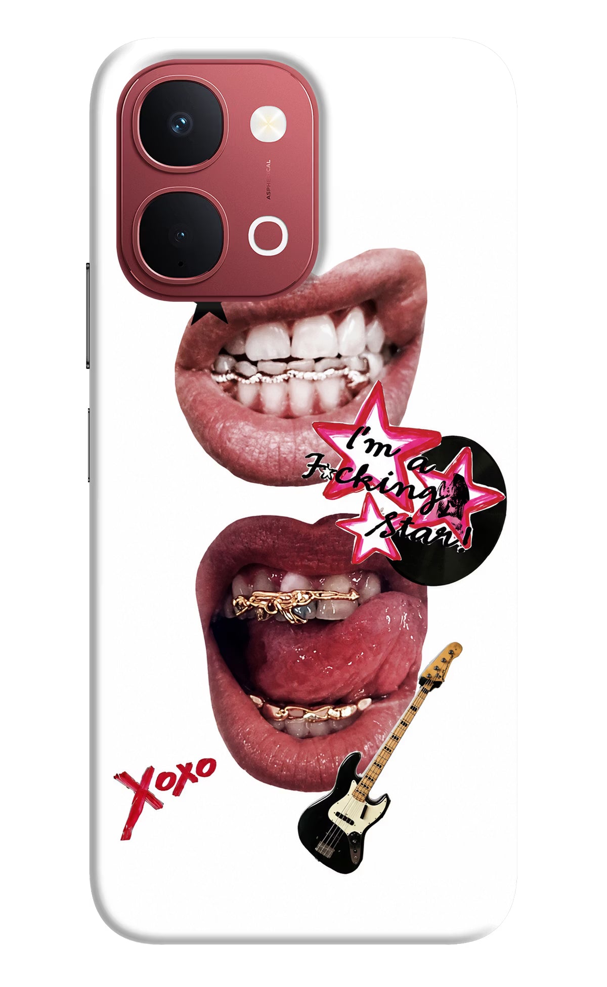 Rockstar Vivo Y51 Pro 5G Back Cover - Rockstar Vivo Y51 Pro 5G Back Cover Rockstar Vivo Y51 Pro 5G Back Cover