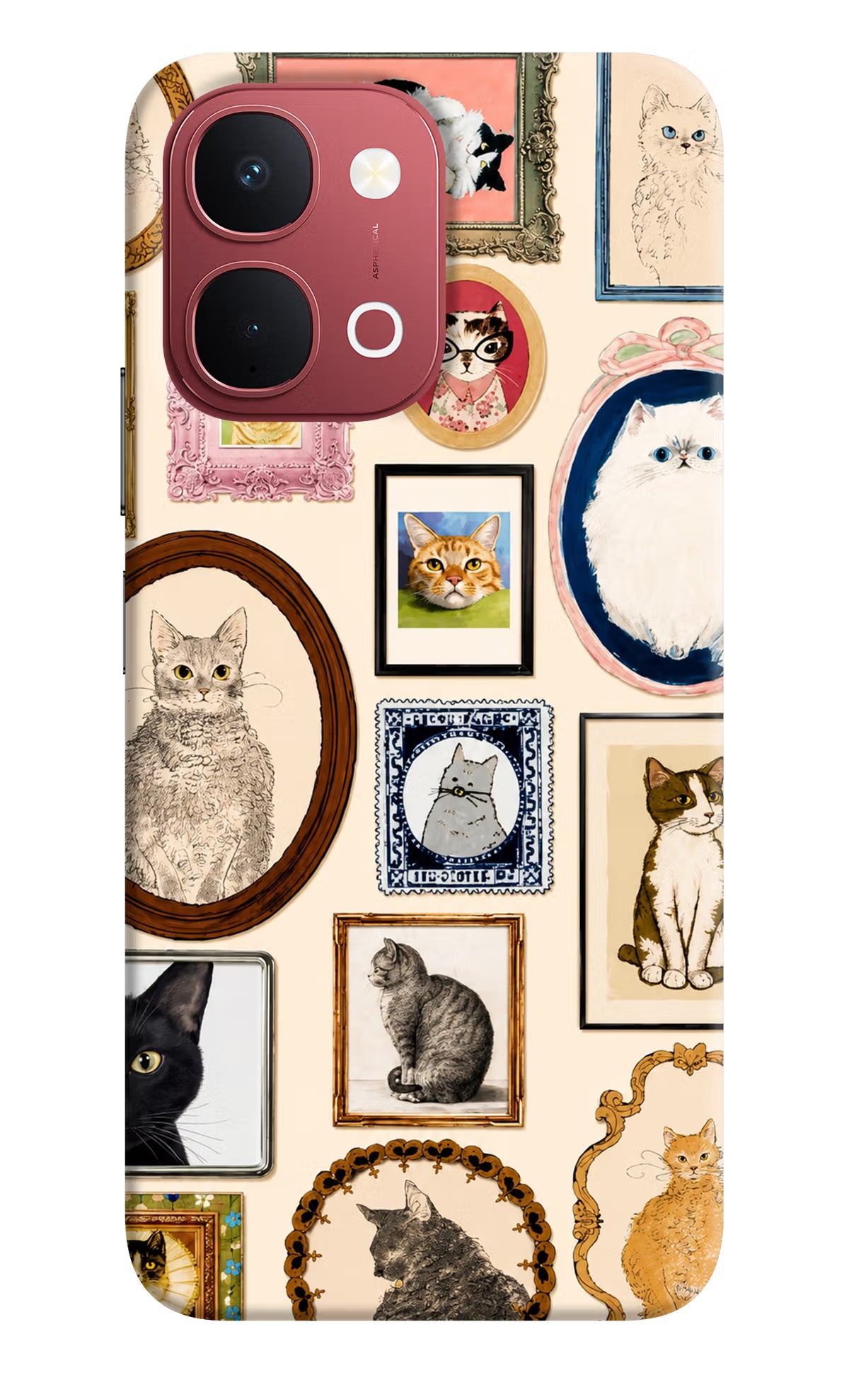Mirror Cats Vivo Y51 Pro 5G Back Cover - Mirror Cats Vivo Y51 Pro 5G Back Cover Mirror Cats Vivo Y51 Pro 5G Back Cover