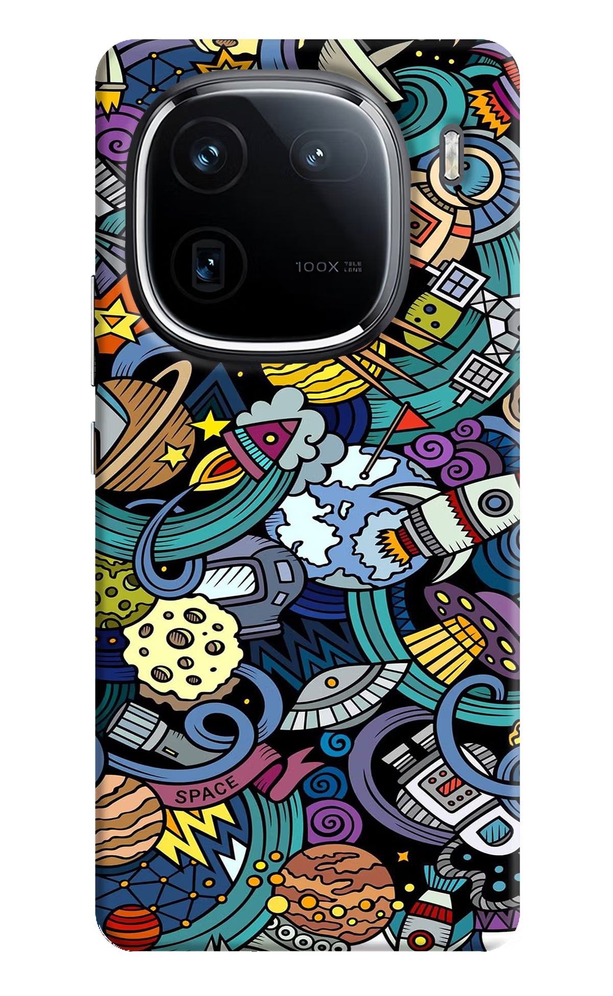 Space Abstract iQOO 12 5G Back Cover - Space Abstract iQOO 12 5G Back Cover Space Abstract iQOO 12 5G Back Cover