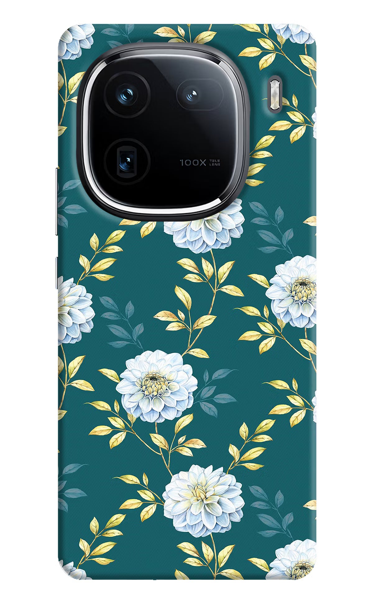 Flowers iQOO 12 5G Back Cover - Flowers iQOO 12 5G Back Cover Flowers iQOO 12 5G Back Cover