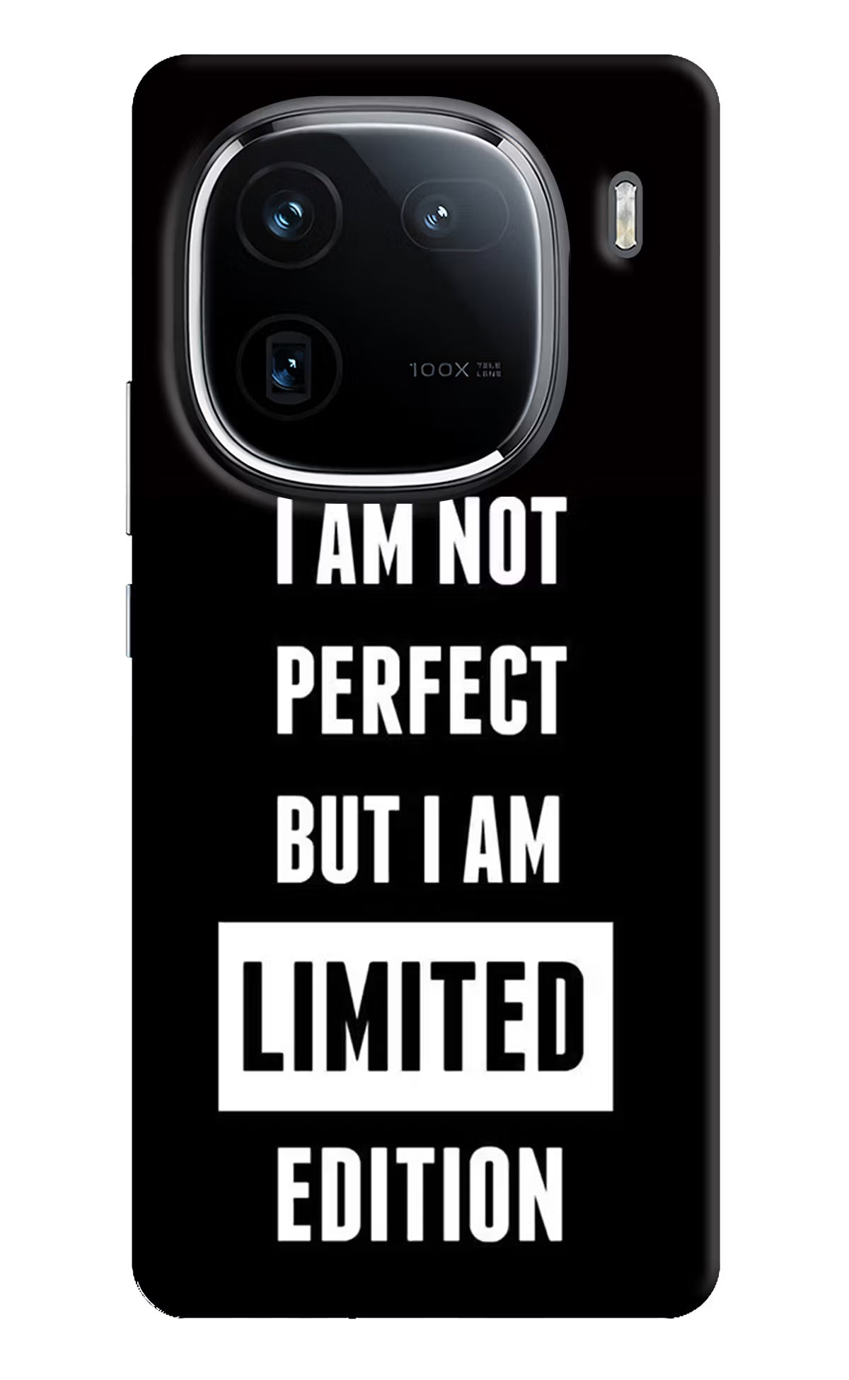 I Am Not Perfect But I Am Limited Edition iQOO 12 5G Back Cover - I Am Not Perfect But I Am Limited Edition iQOO 12 5G Back Cover I Am Not Perfect But I Am Limited Edition iQOO 12 5G Back Cover