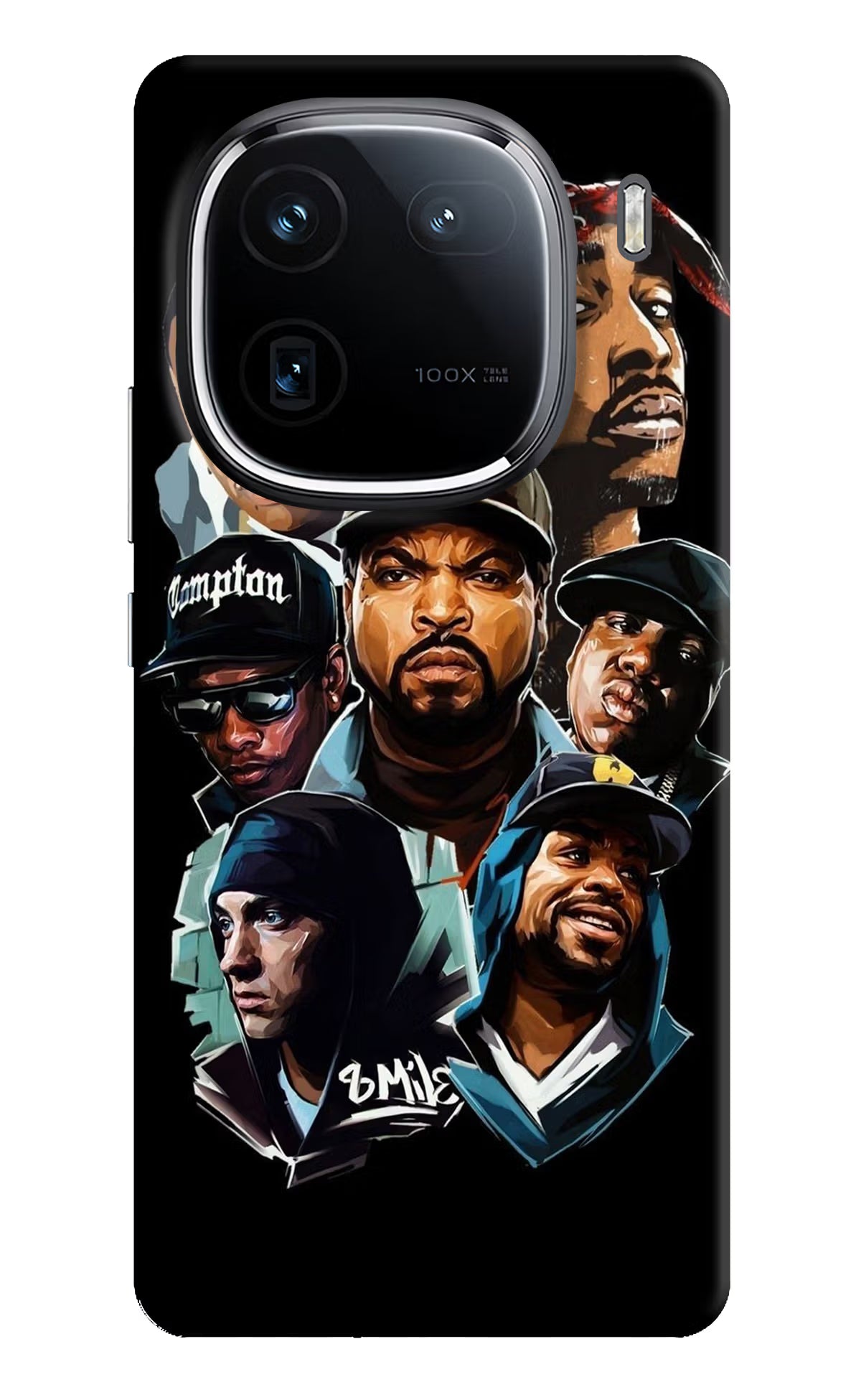 Rappers iQOO 12 5G Back Cover - Rappers iQOO 12 5G Back Cover Rappers iQOO 12 5G Back Cover