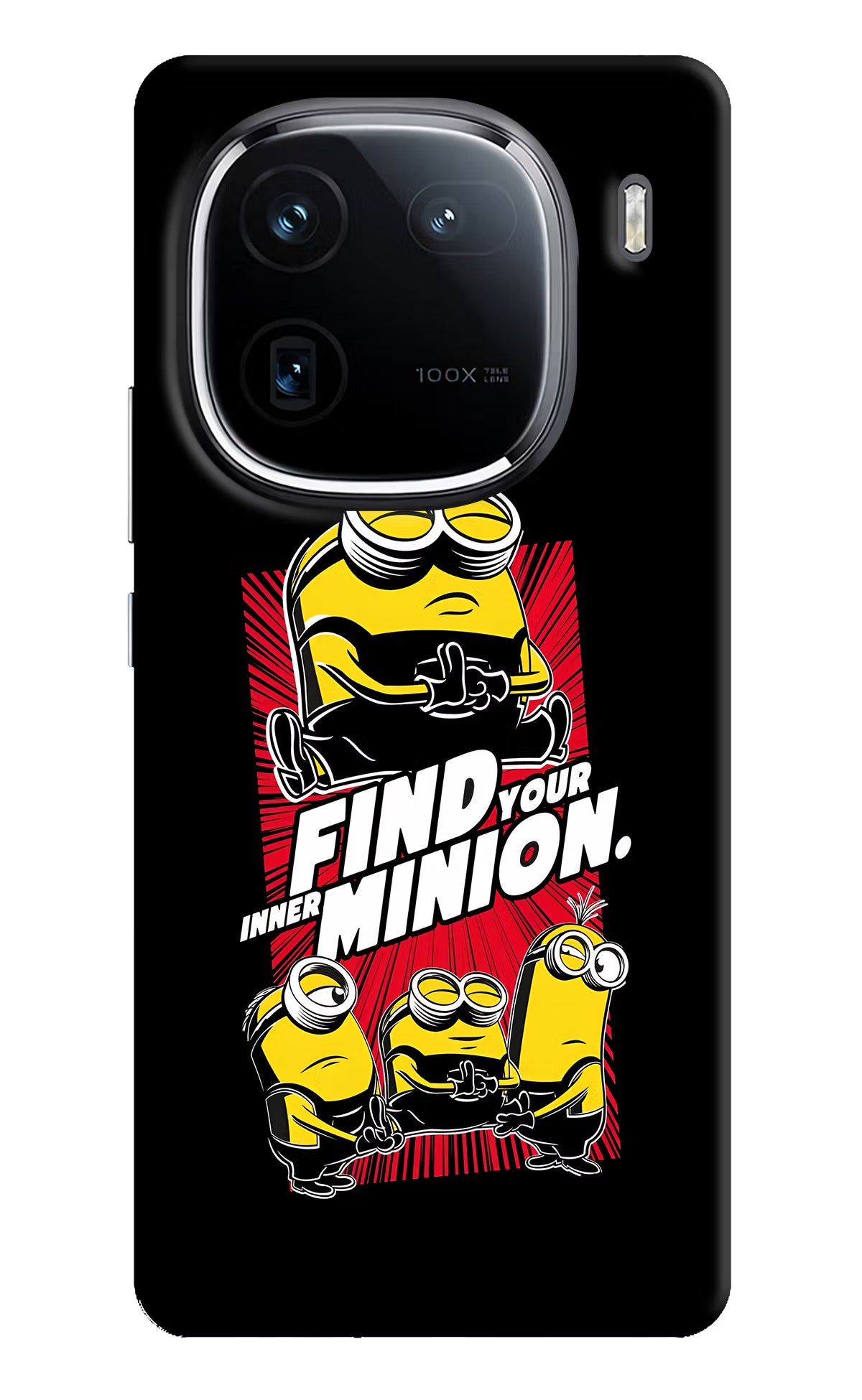 Find your inner Minion iQOO 12 5G Back Cover - Find your inner Minion iQOO 12 5G Back Cover Find your inner Minion iQOO 12 5G Back Cover