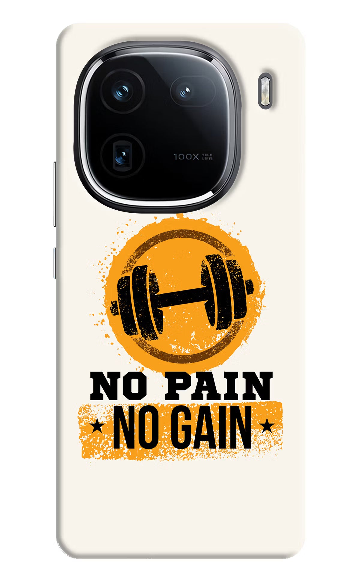No Pain No Gain iQOO 12 5G Back Cover - No Pain No Gain iQOO 12 5G Back Cover No Pain No Gain iQOO 12 5G Back Cover