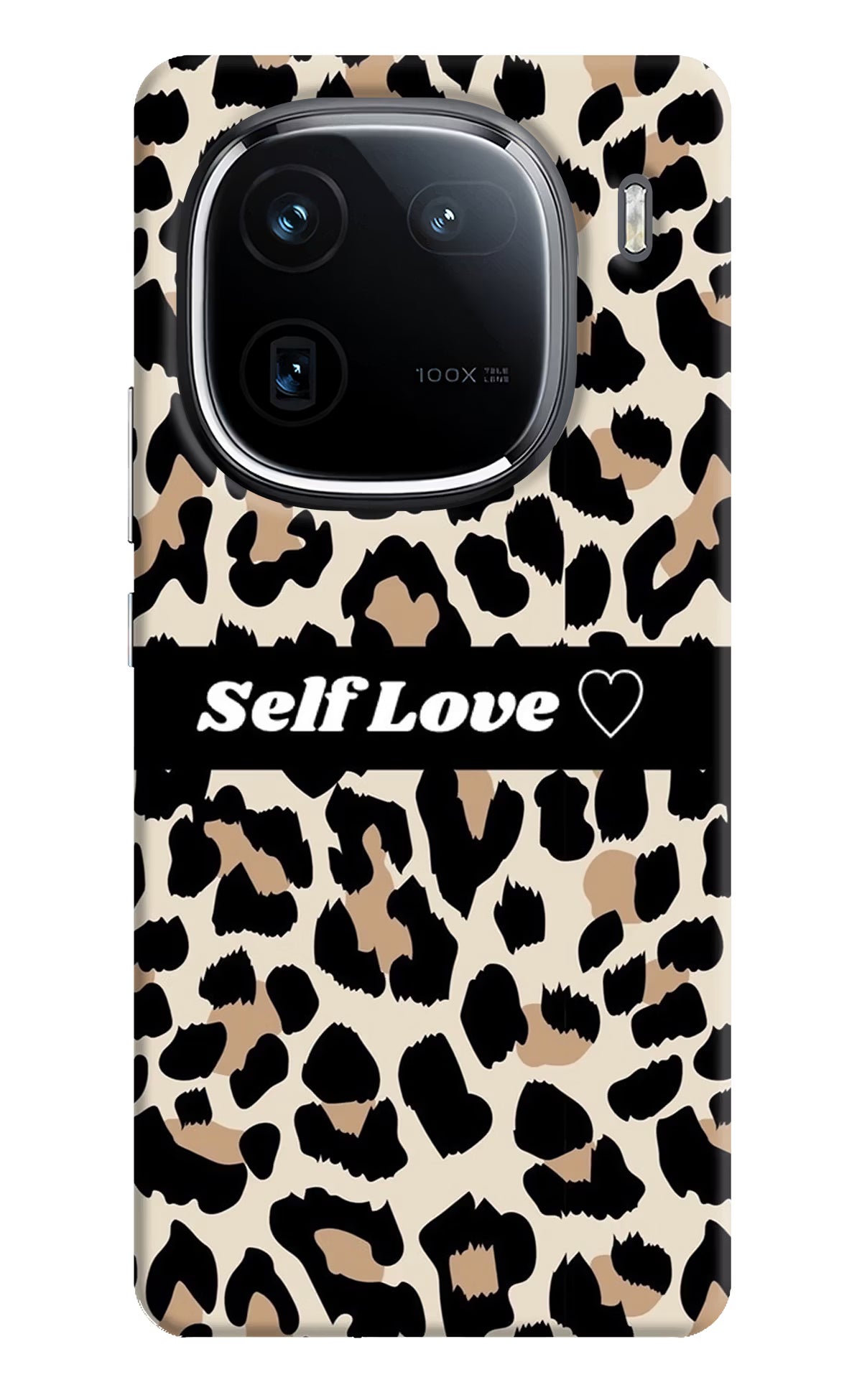 Leopard Print Self Love iQOO 12 5G Back Cover - Leopard Print Self Love iQOO 12 5G Back Cover Leopard Print Self Love iQOO 12 5G Back Cover