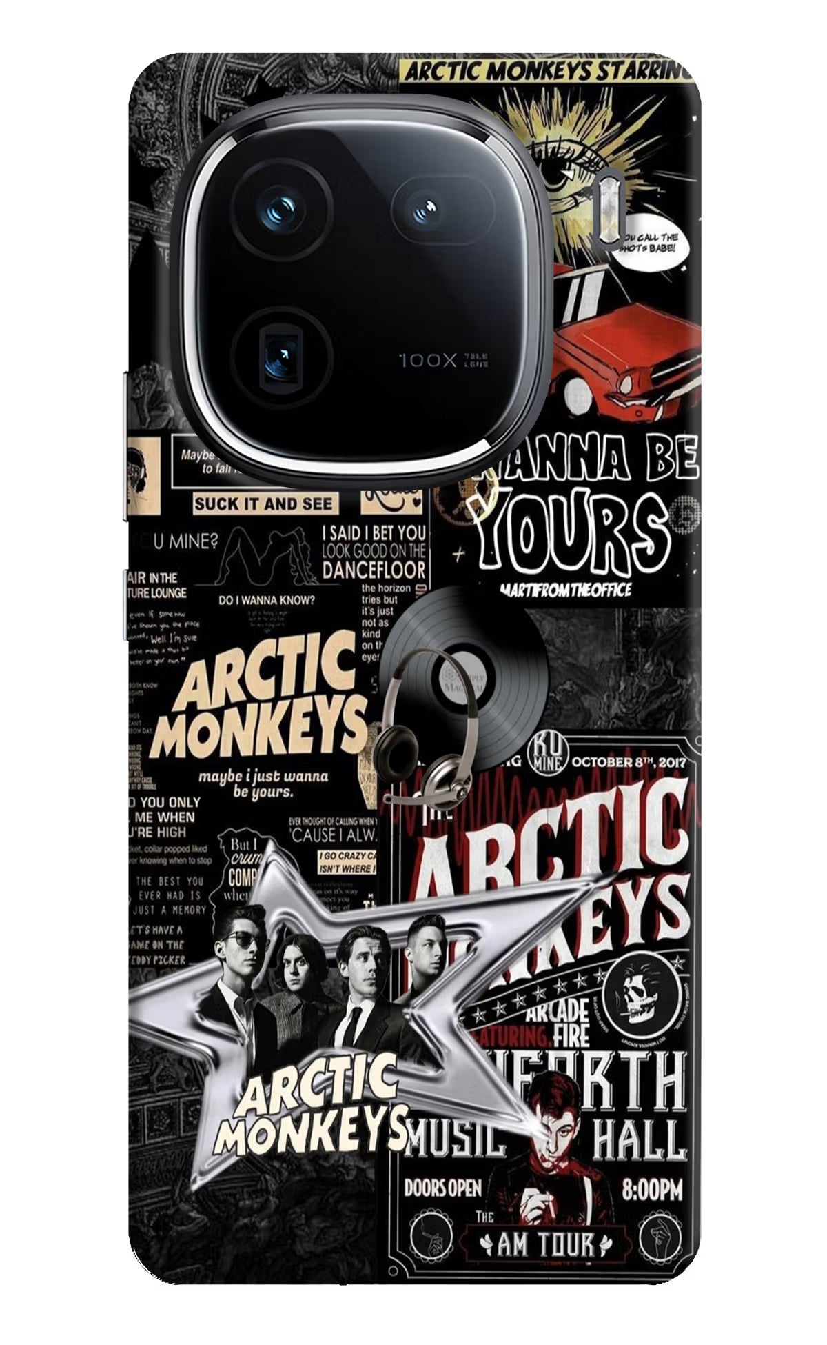 Arctic Monkeys iQOO 12 5G Back Cover - Arctic Monkeys iQOO 12 5G Back Cover Arctic Monkeys iQOO 12 5G Back Cover