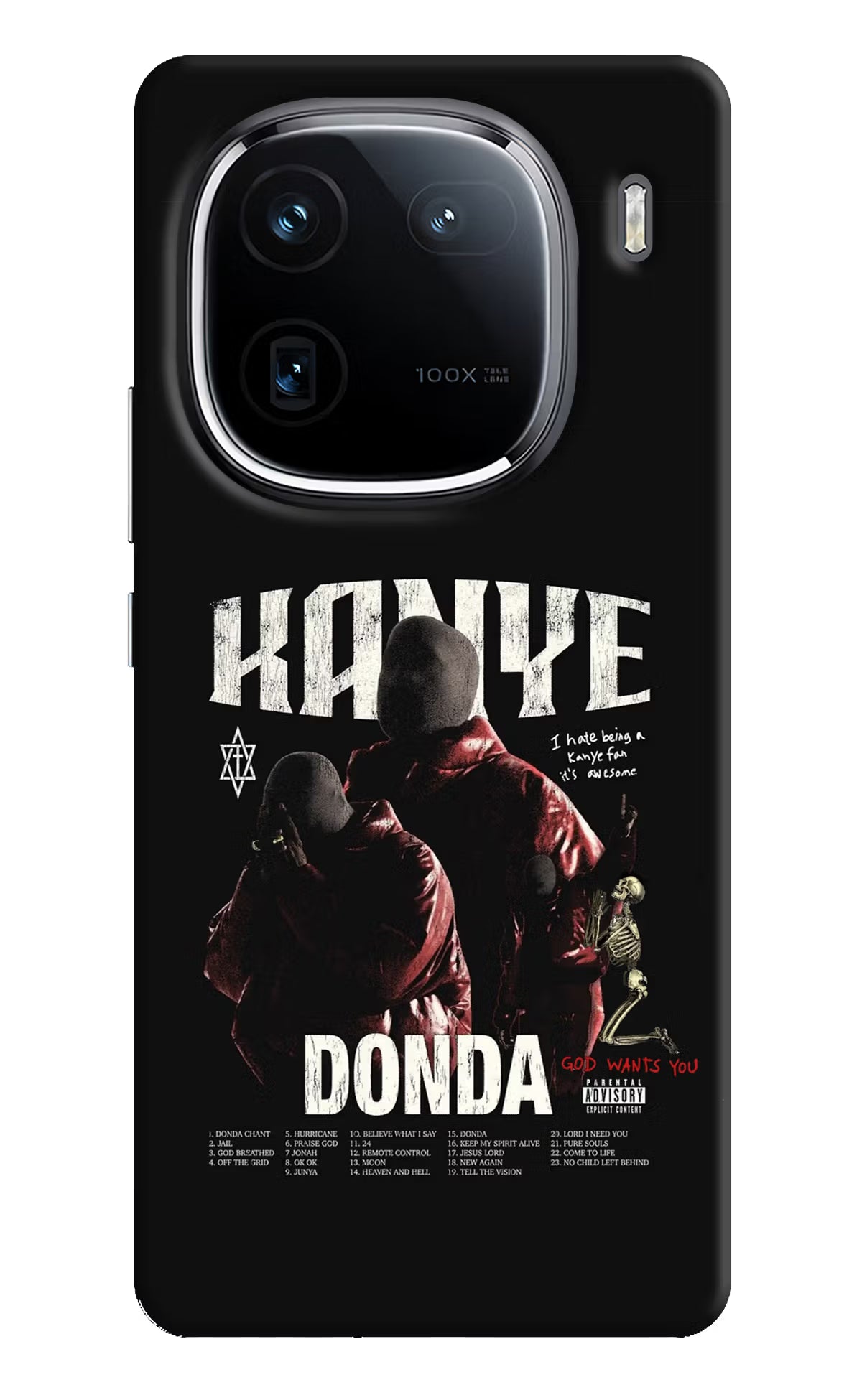Donda Kanye West iQOO 12 5G Back Cover - Donda Kanye West iQOO 12 5G Back Cover Donda Kanye West iQOO 12 5G Back Cover