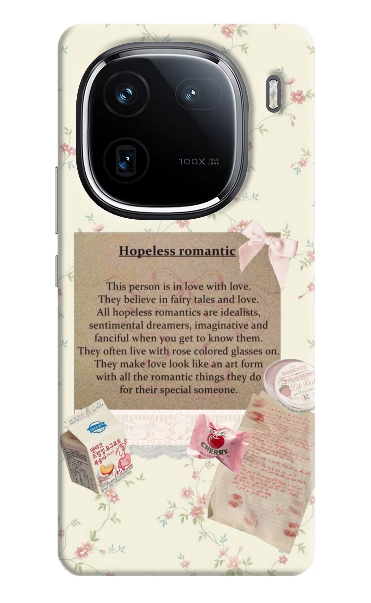 Hopeless Romantic iQOO 12 5G Back Cover - Hopeless Romantic iQOO 12 5G Back Cover Hopeless Romantic iQOO 12 5G Back Cover