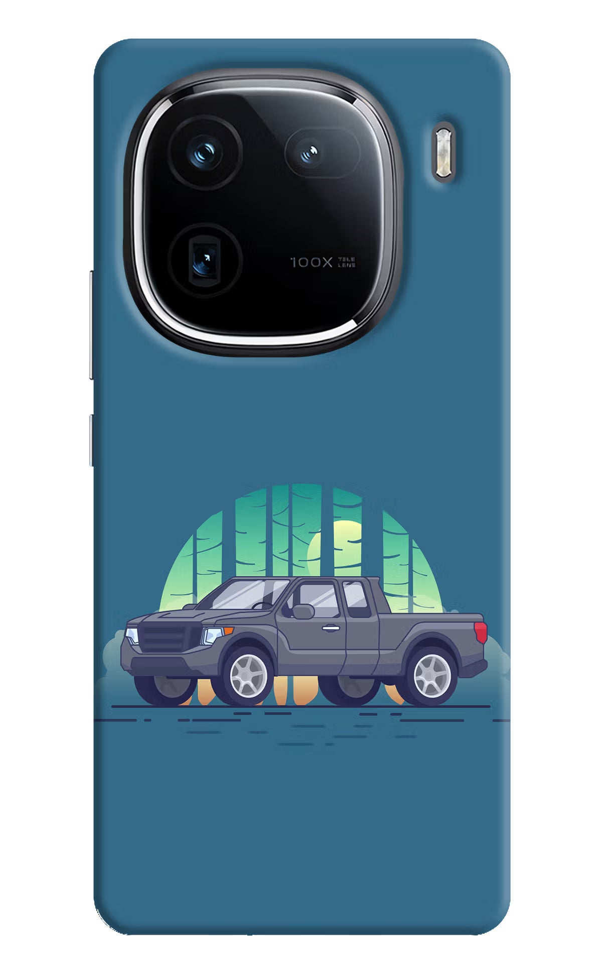 Retro Garage Vibe iQOO 12 5G Back Cover - Retro Garage Vibe iQOO 12 5G Back Cover Retro Garage Vibe iQOO 12 5G Back Cover