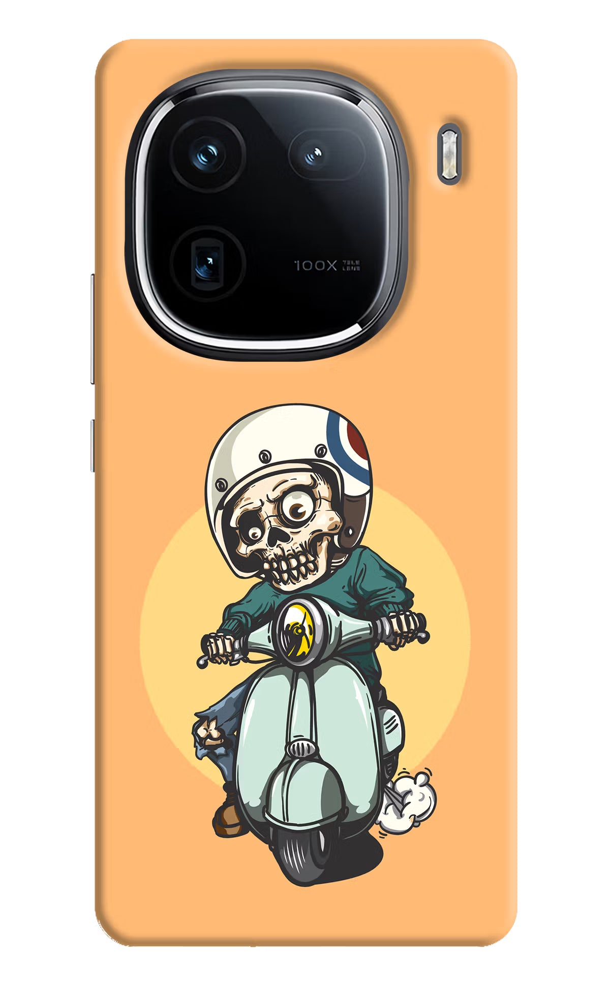 Undead Biker iQOO 12 5G Back Cover - Undead Biker iQOO 12 5G Back Cover Undead Biker iQOO 12 5G Back Cover