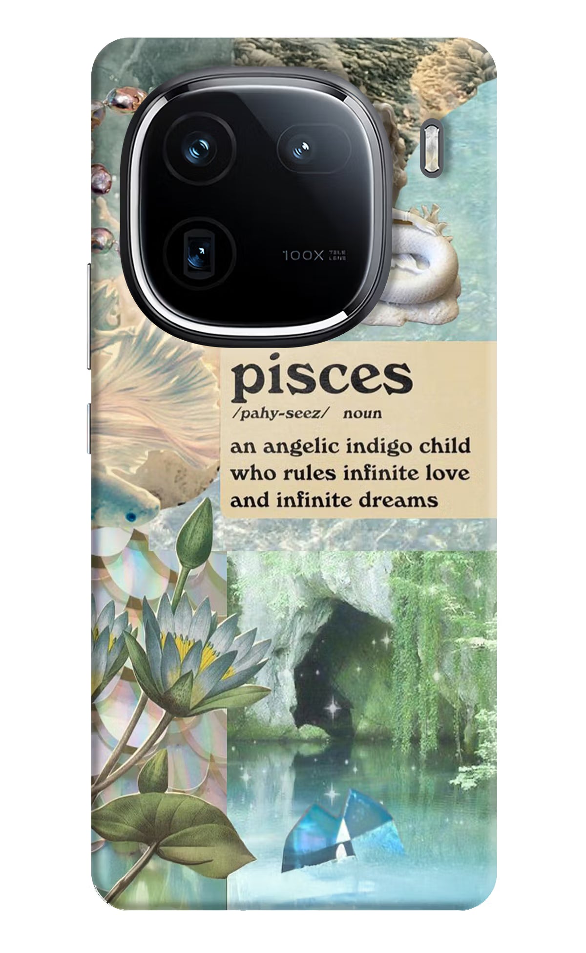 Pisces Zodiac iQOO 12 5G Back Cover - Pisces Zodiac iQOO 12 5G Back Cover Pisces Zodiac iQOO 12 5G Back Cover