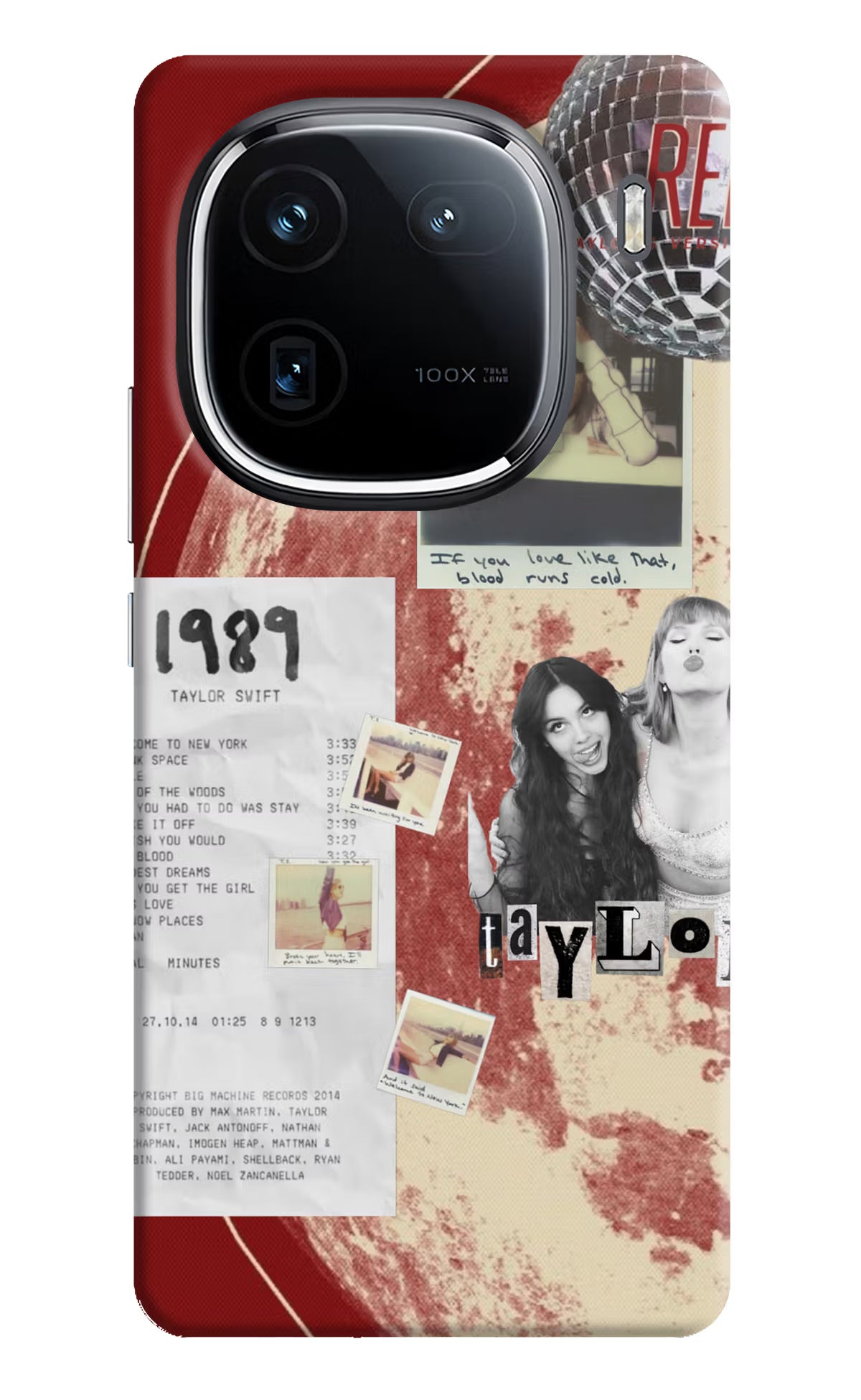Taylor Swift iQOO 12 5G Back Cover - Taylor Swift iQOO 12 5G Back Cover Taylor Swift iQOO 12 5G Back Cover