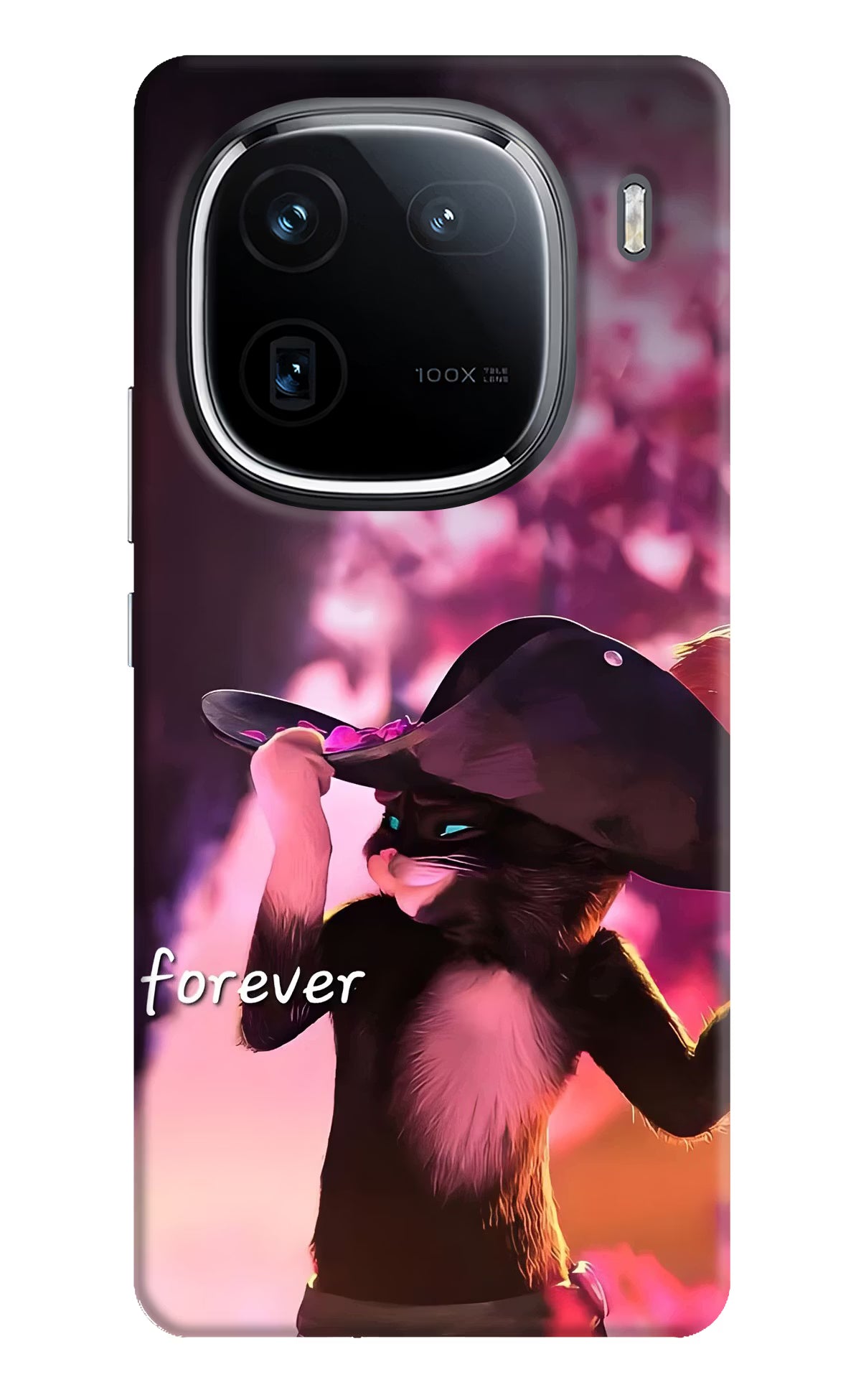 Forever Cat iQOO 12 5G Back Cover - Forever Cat iQOO 12 5G Back Cover Forever Cat iQOO 12 5G Back Cover
