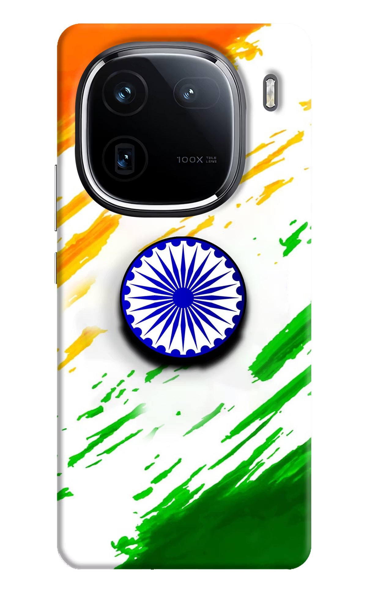 Indian Flag Ashoka Chakra iQOO 12 5G Pop Case - Indian Flag Ashoka Chakra iQOO 12 5G Pop Case Indian Flag Ashoka Chakra iQOO 12 5G Pop Case