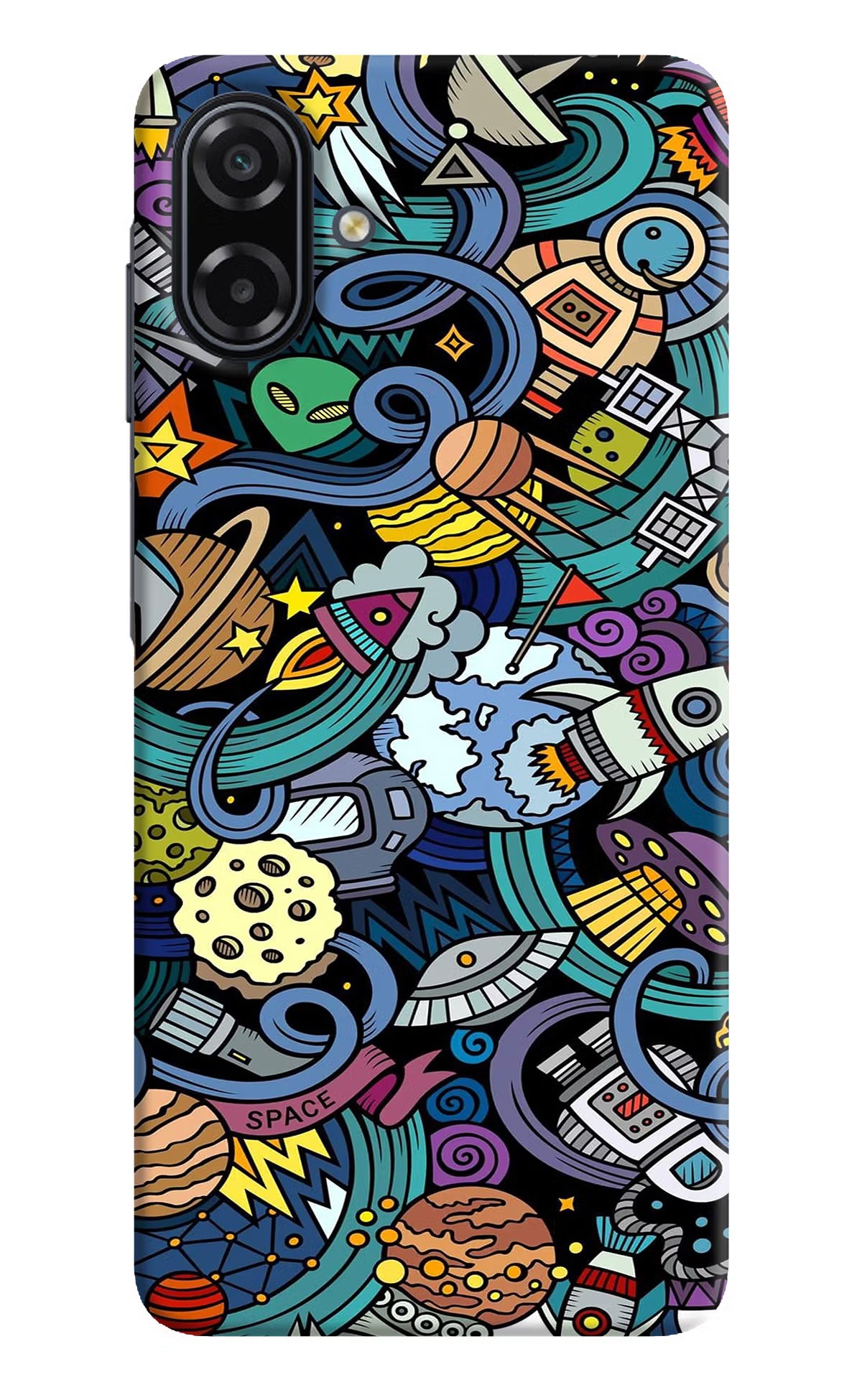 Space Abstract Samsung A07 5G Back Cover - Space Abstract Samsung A07 5G Back Cover Space Abstract Samsung A07 5G Back Cover