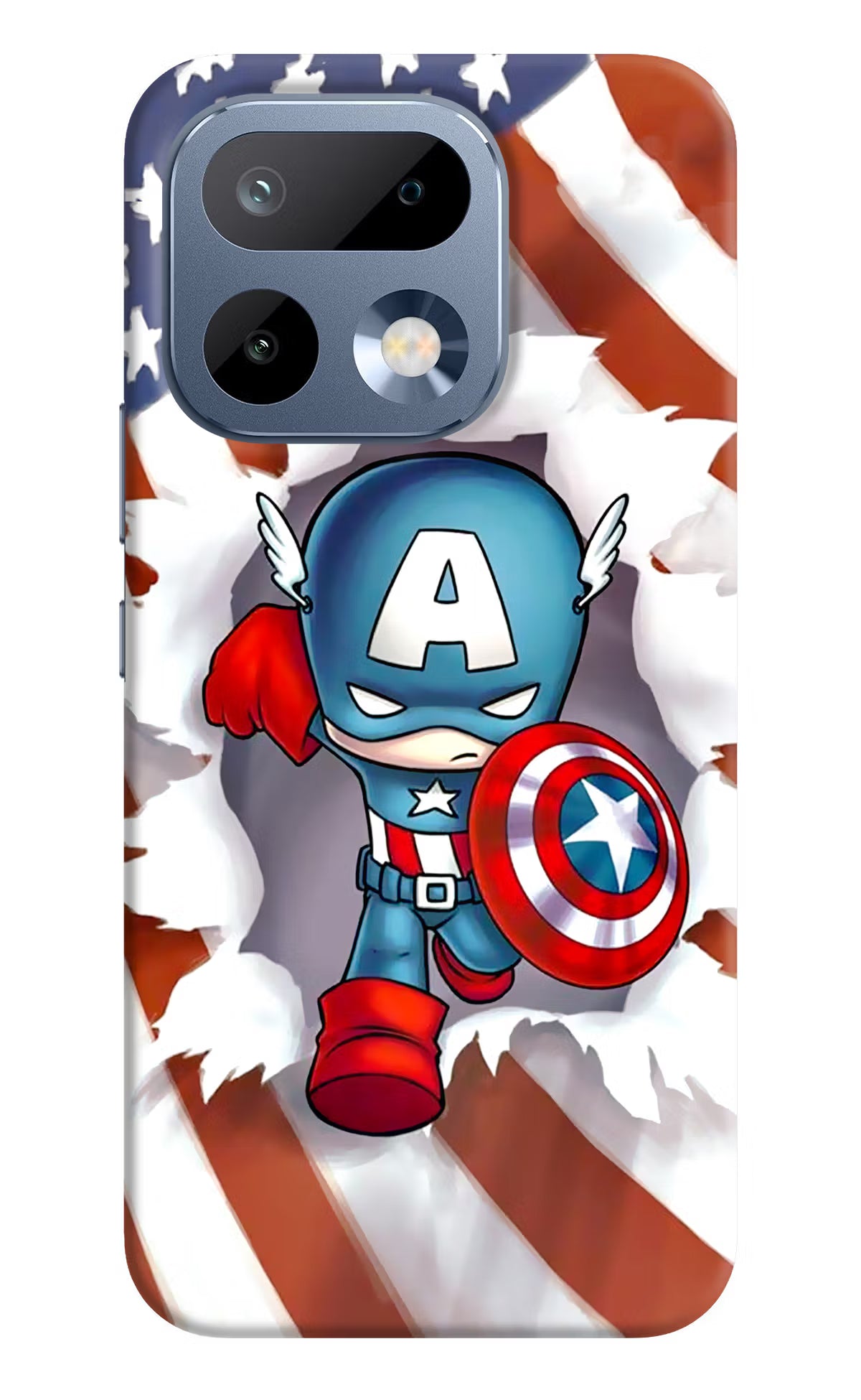 Captain America Realme 16 Pro 5G Back Cover - Captain America Realme 16 Pro 5G Back Cover Captain America Realme 16 Pro 5G Back Cover