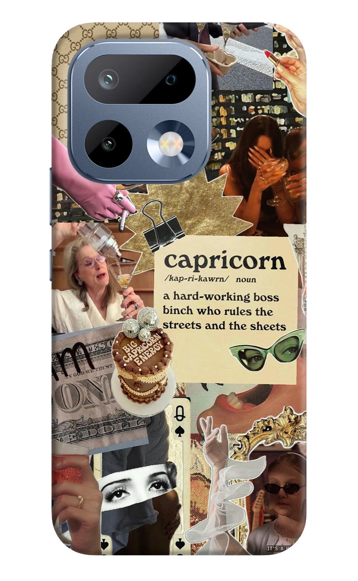 Capricorn Zodiac Realme 16 Pro 5G Back Cover - Capricorn Zodiac Realme 16 Pro 5G Back Cover Capricorn Zodiac Realme 16 Pro 5G Back Cover