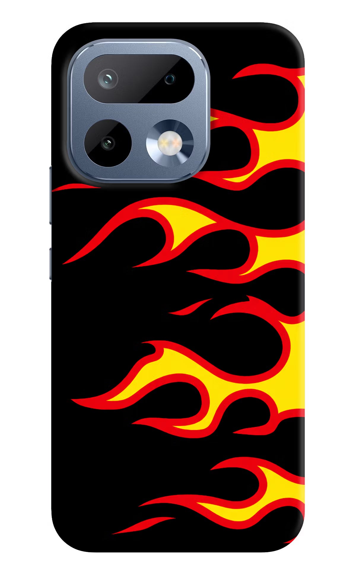 Side Sweep Flames Realme 16 Pro 5G Back Cover - Side Sweep Flames Realme 16 Pro 5G Back Cover Side Sweep Flames Realme 16 Pro 5G Back Cover