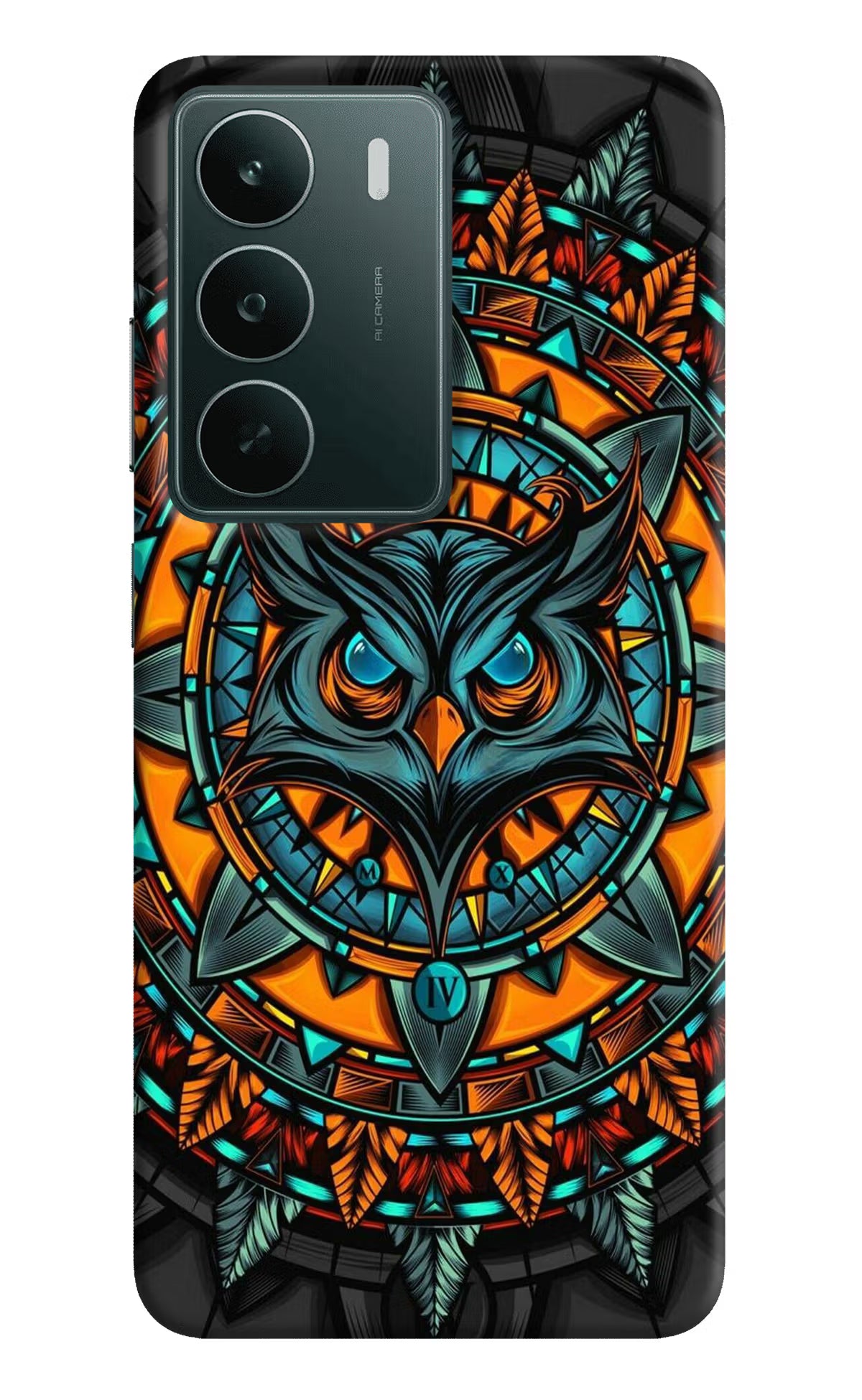 Angry Owl Art Realme C75 5G Back Cover - Angry Owl Art Realme C75 5G Back Cover Angry Owl Art Realme C75 5G Back Cover