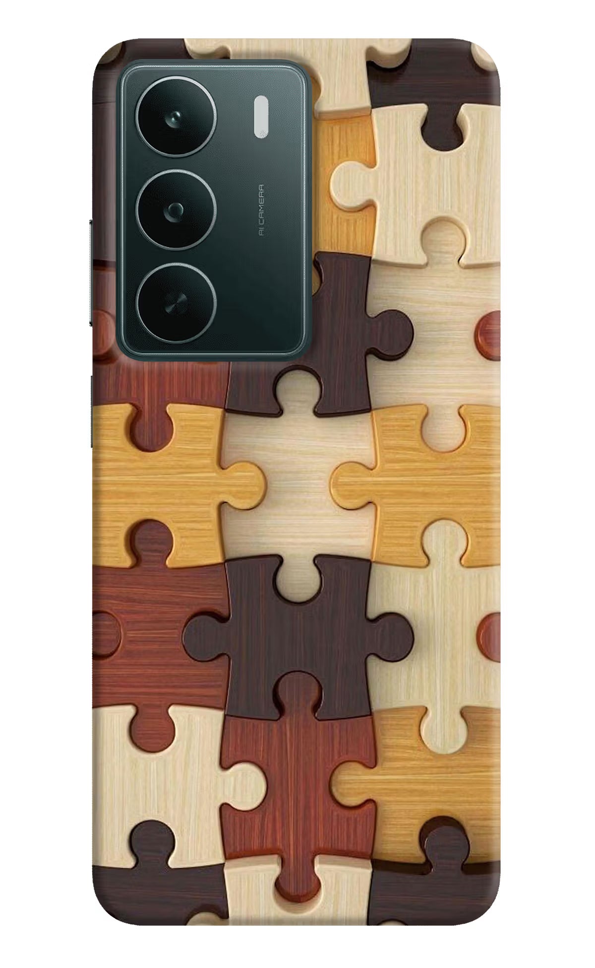 Wooden Puzzle Realme C75 5G Back Cover - Wooden Puzzle Realme C75 5G Back Cover Wooden Puzzle Realme C75 5G Back Cover