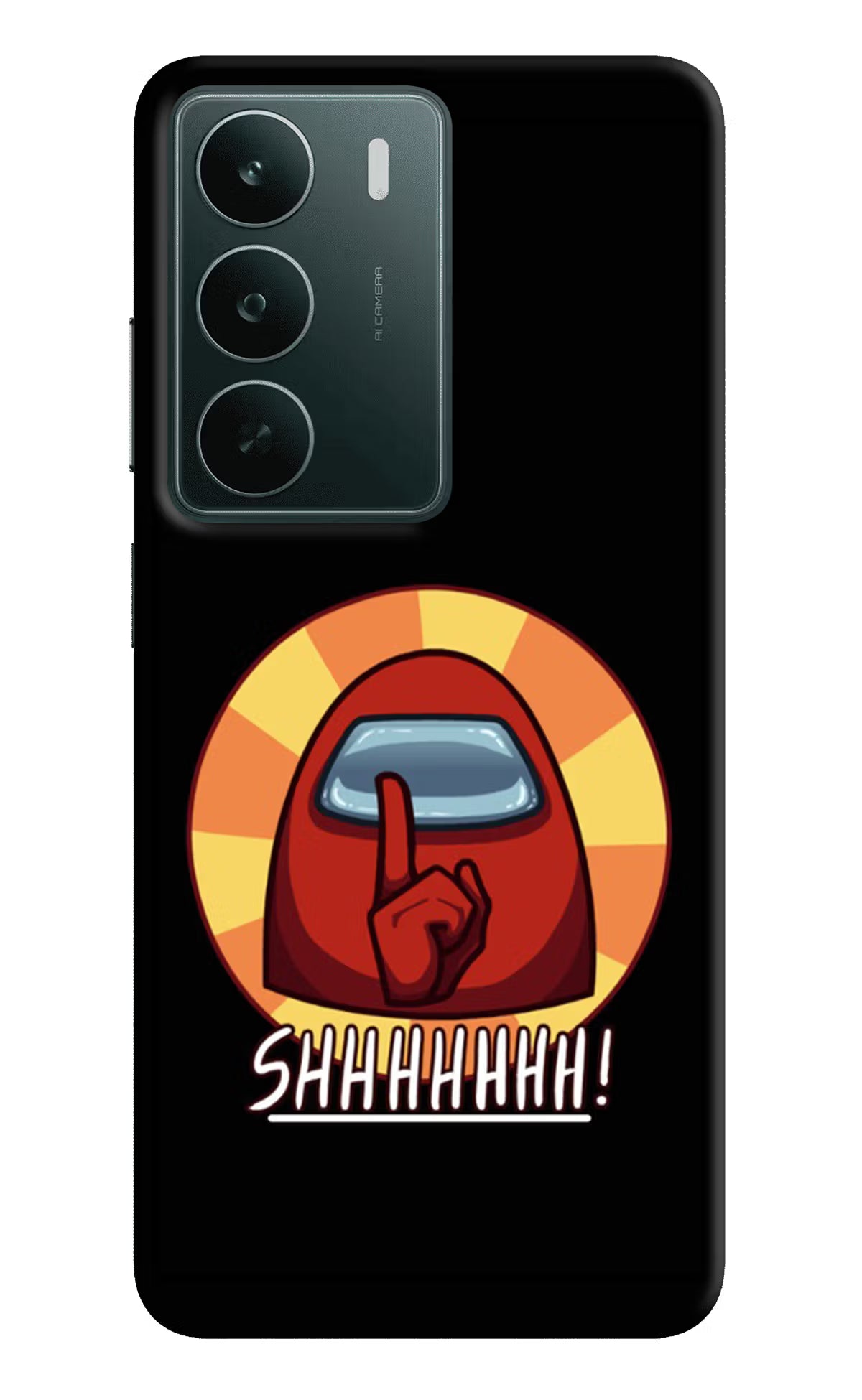 Among Us Shhh! Realme C75 5G Back Cover - Among Us Shhh! Realme C75 5G Back Cover Among Us Shhh! Realme C75 5G Back Cover