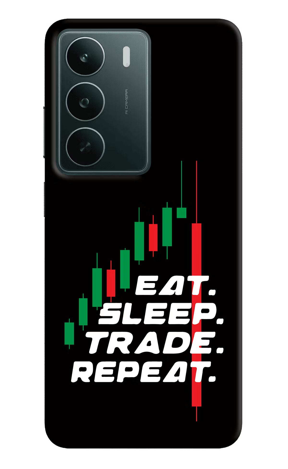Eat Sleep Trade Repeat Realme C75 5G Back Cover - Eat Sleep Trade Repeat Realme C75 5G Back Cover Eat Sleep Trade Repeat Realme C75 5G Back Cover