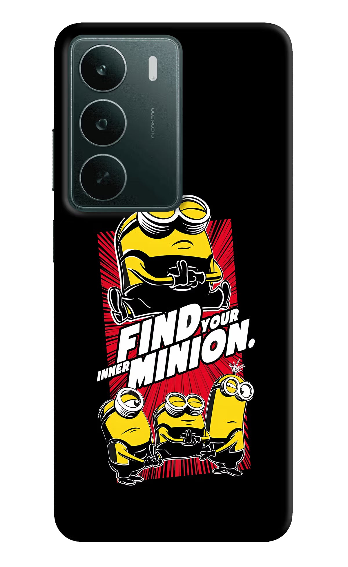 Find your inner Minion Realme C75 5G Back Cover - Find your inner Minion Realme C75 5G Back Cover Find your inner Minion Realme C75 5G Back Cover