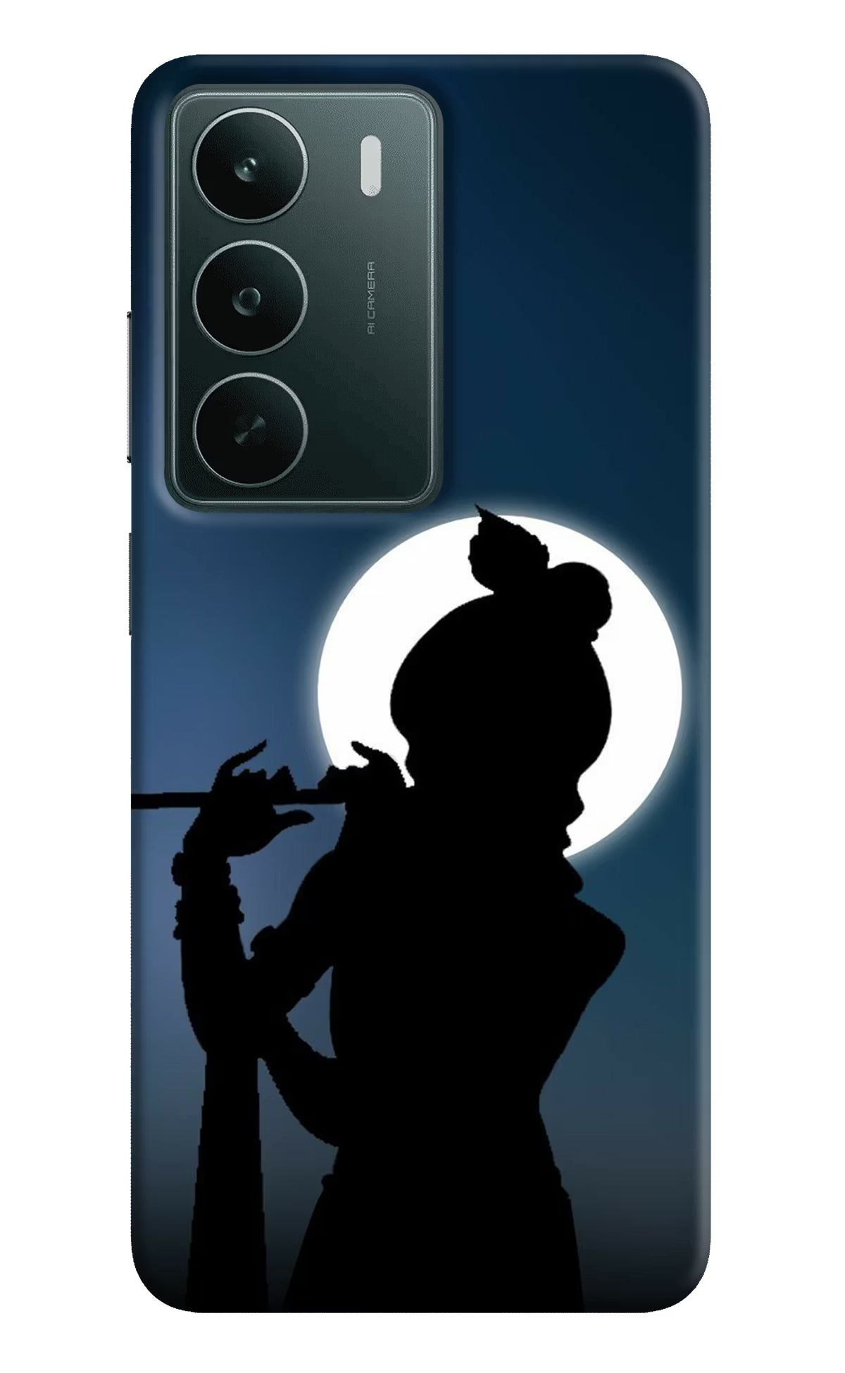 Shri Krishna Silhouette Realme C75 5G Back Cover - Shri Krishna Silhouette Realme C75 5G Back Cover Shri Krishna Silhouette Realme C75 5G Back Cover
