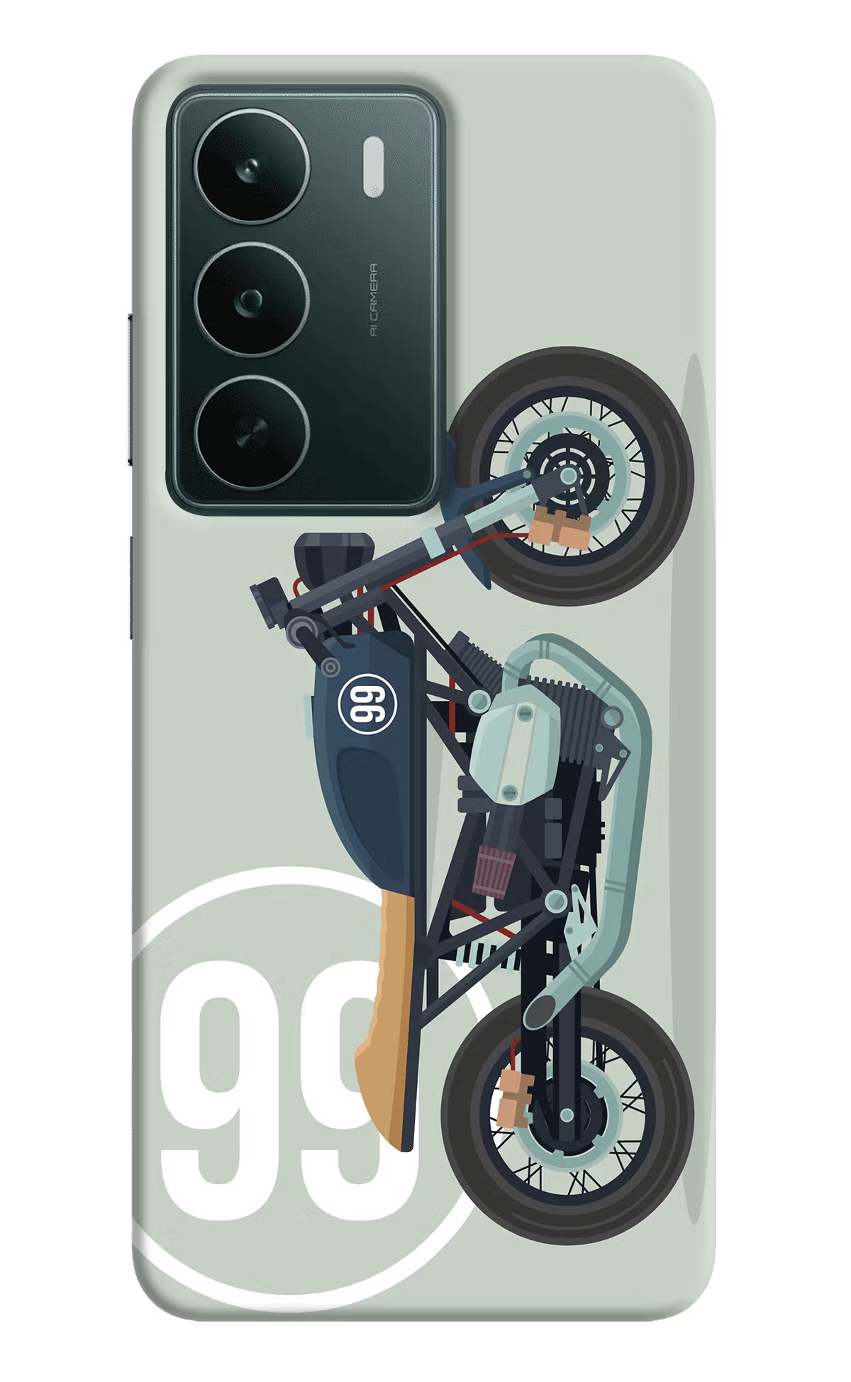 Classic Cafe Racer 99 Realme C75 5G Back Cover - Classic Cafe Racer 99 Realme C75 5G Back Cover Classic Cafe Racer 99 Realme C75 5G Back Cover