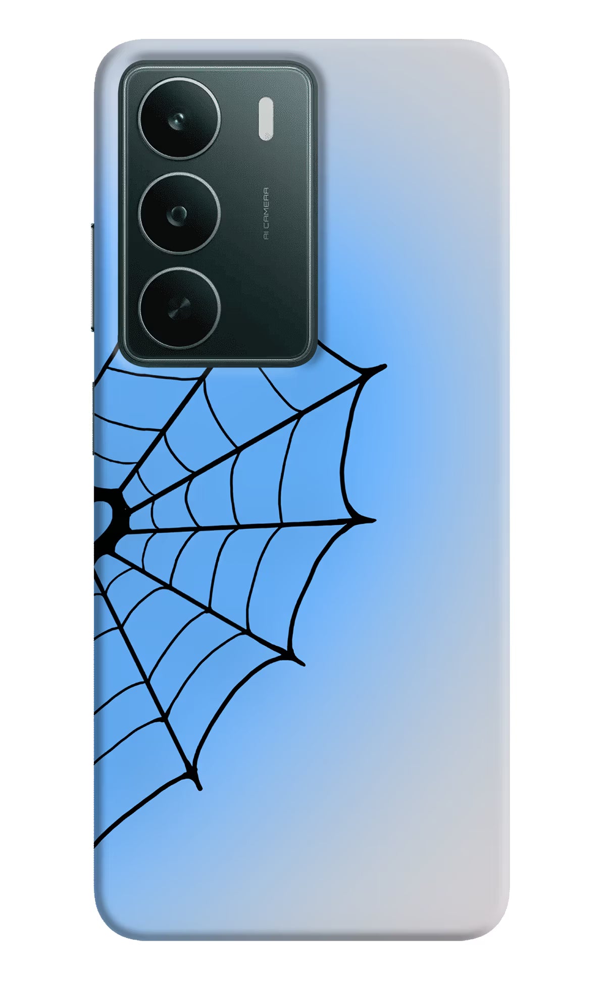 Blue Web Realme C75 5G Back Cover - Blue Web Realme C75 5G Back Cover Blue Web Realme C75 5G Back Cover
