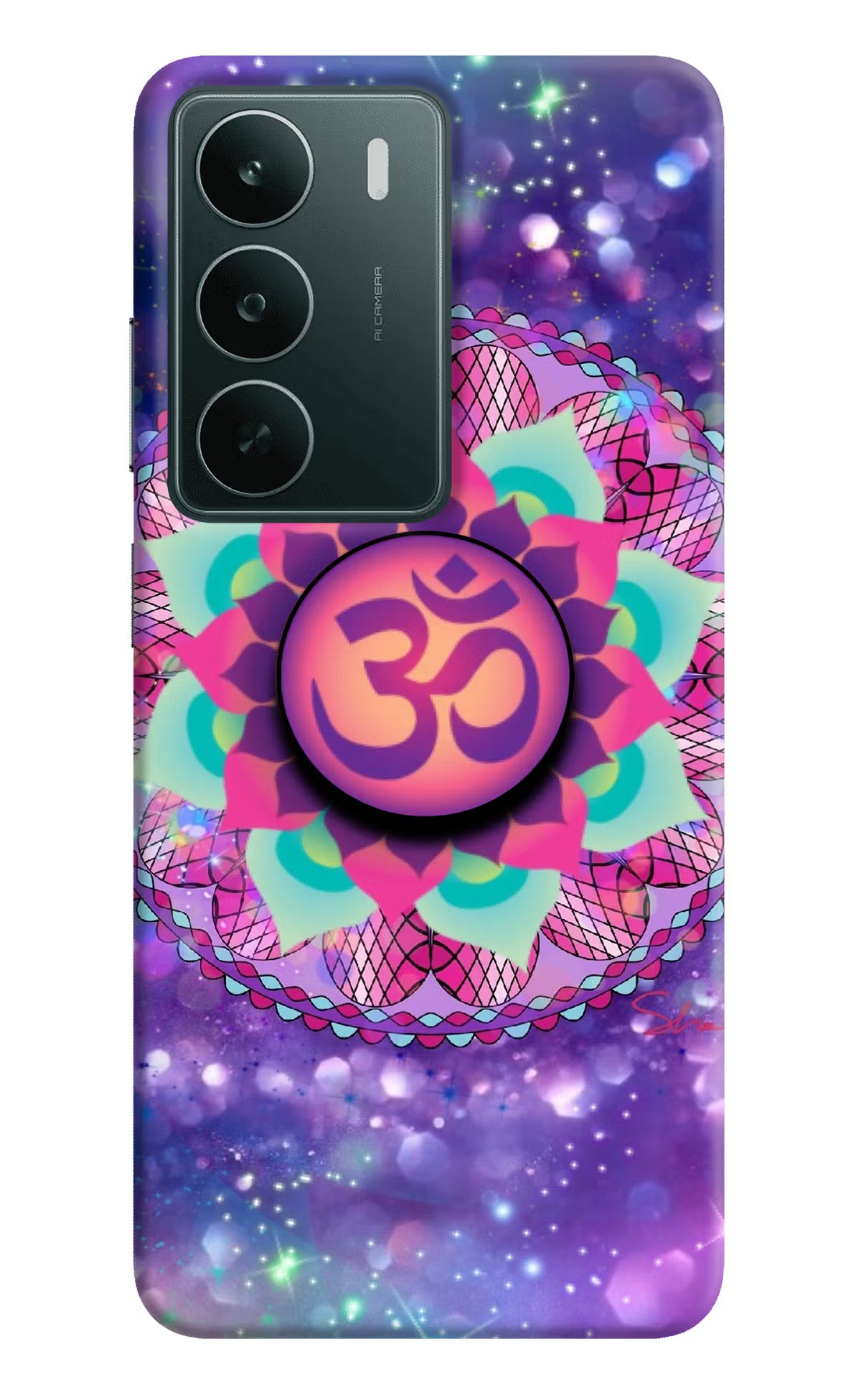 Om Purple Realme C75 5G Pop Case - Om Purple Realme C75 5G Pop Case Om Purple Realme C75 5G Pop Case