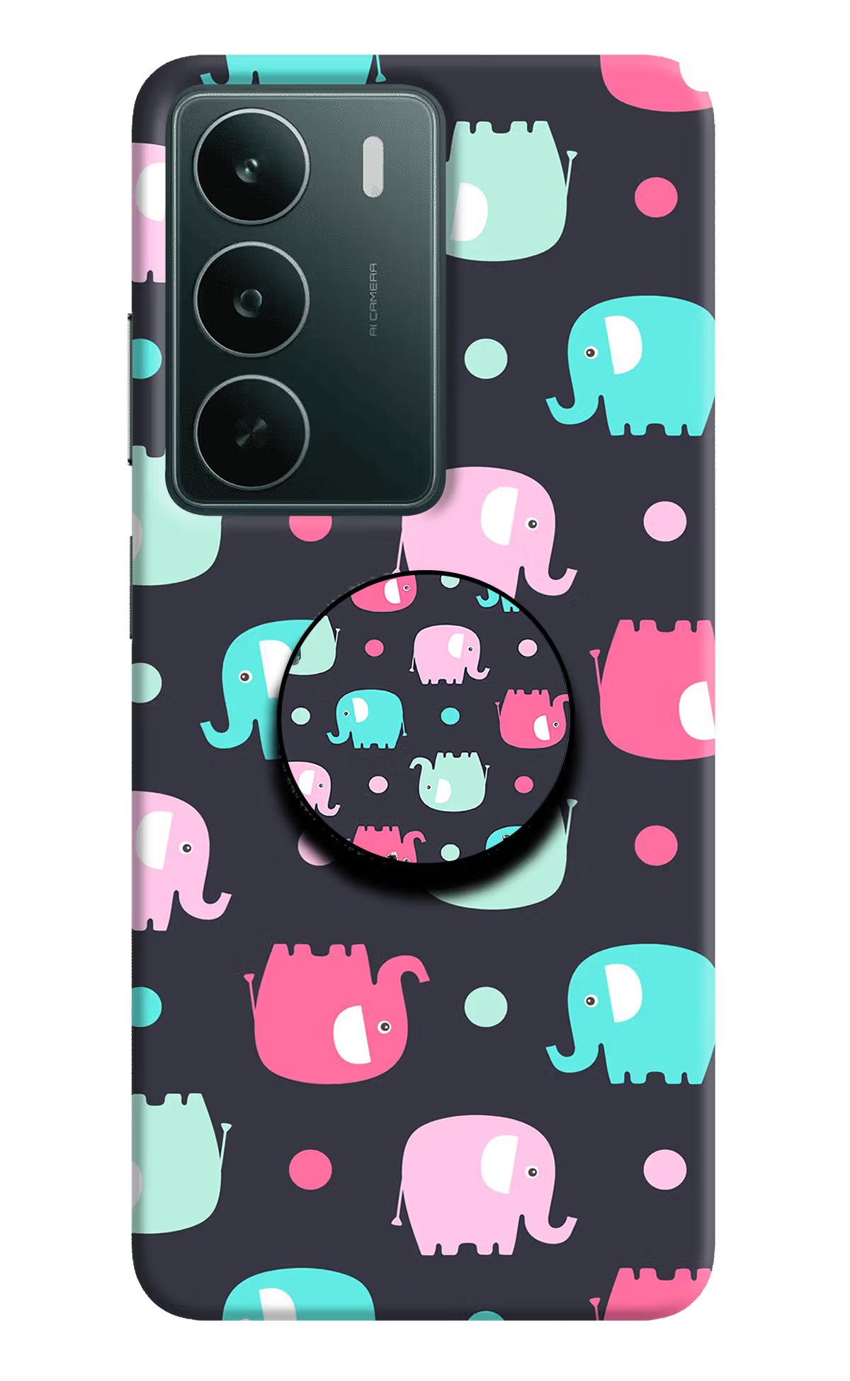 Baby Elephants Realme C75 5G Pop Case - Baby Elephants Realme C75 5G Pop Case Baby Elephants Realme C75 5G Pop Case