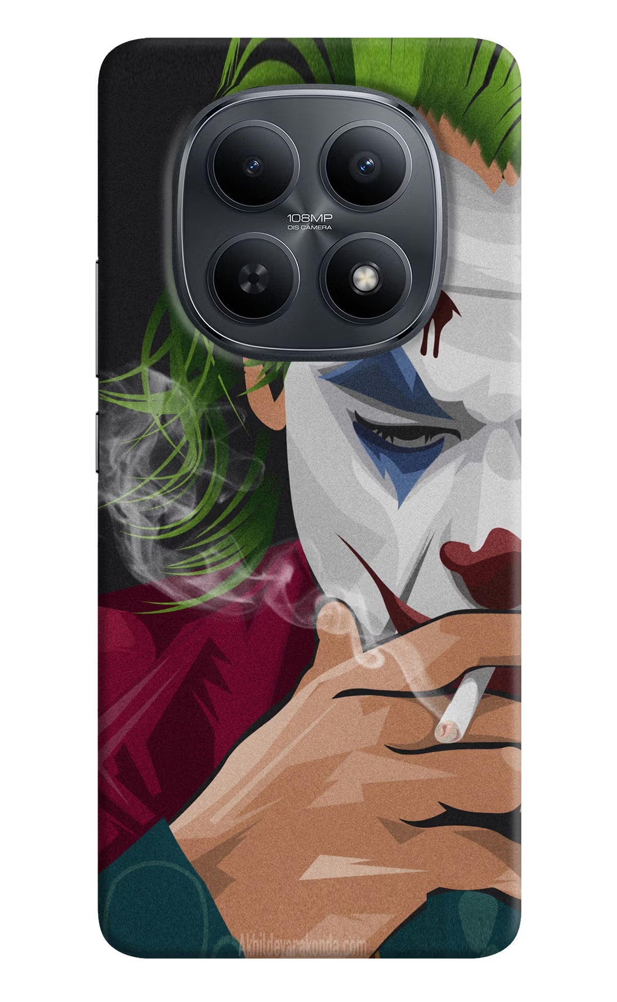 Joker Smoking Redmi Note 15 5G Back Cover - Joker Smoking Redmi Note 15 5G Back Cover Joker Smoking Redmi Note 15 5G Back Cover