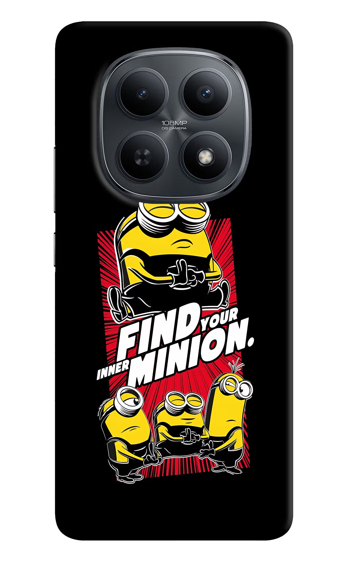 Find your inner Minion Redmi Note 15 5G Back Cover - Find your inner Minion Redmi Note 15 5G Back Cover Find your inner Minion Redmi Note 15 5G Back Cover