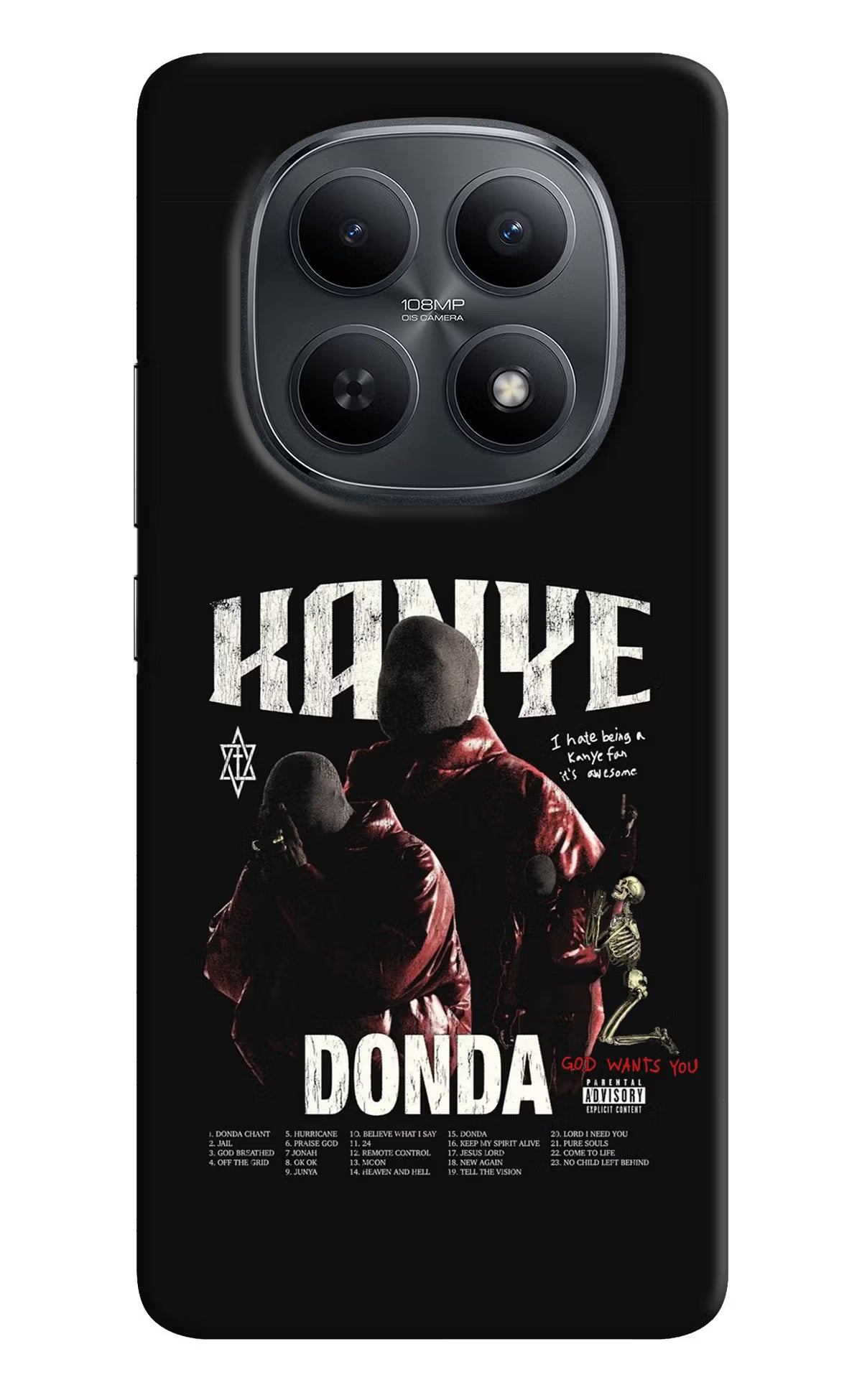 Donda Kanye West Redmi Note 15 5G Back Cover - Donda Kanye West Redmi Note 15 5G Back Cover Donda Kanye West Redmi Note 15 5G Back Cover