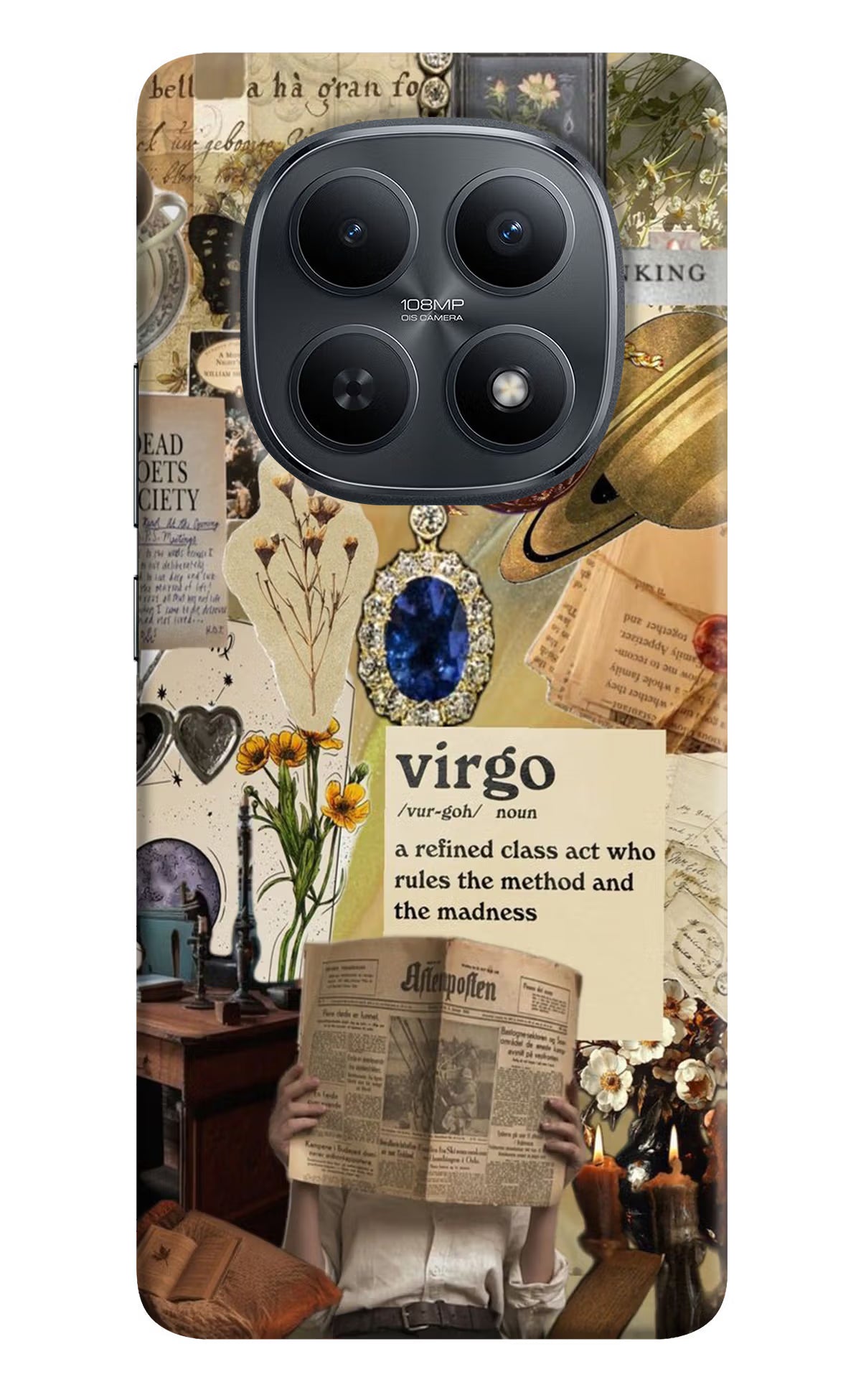 Virgo Zodiac Redmi Note 15 5G Back Cover - Virgo Zodiac Redmi Note 15 5G Back Cover Virgo Zodiac Redmi Note 15 5G Back Cover