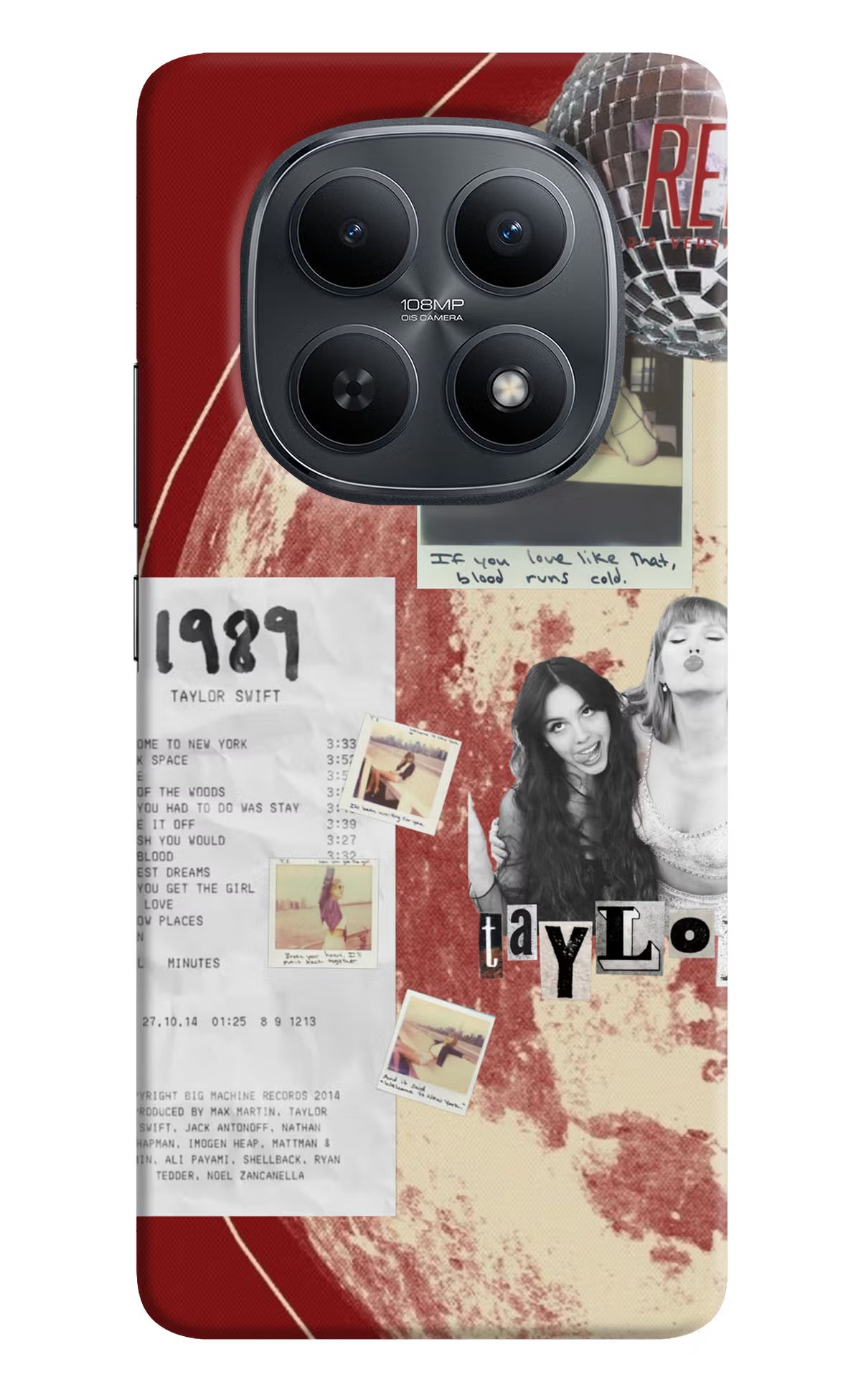 Taylor Swift Redmi Note 15 5G Back Cover - Taylor Swift Redmi Note 15 5G Back Cover Taylor Swift Redmi Note 15 5G Back Cover