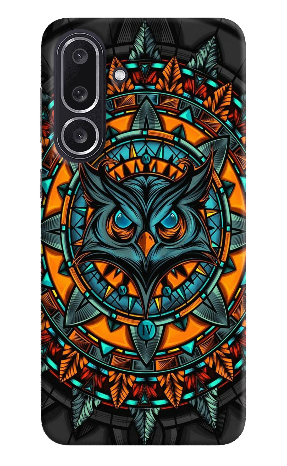 Angry Owl Art Samsung M36 5G Back Cover - Angry Owl Art Samsung M36 5G Back Cover Angry Owl Art Samsung M36 5G Back Cover