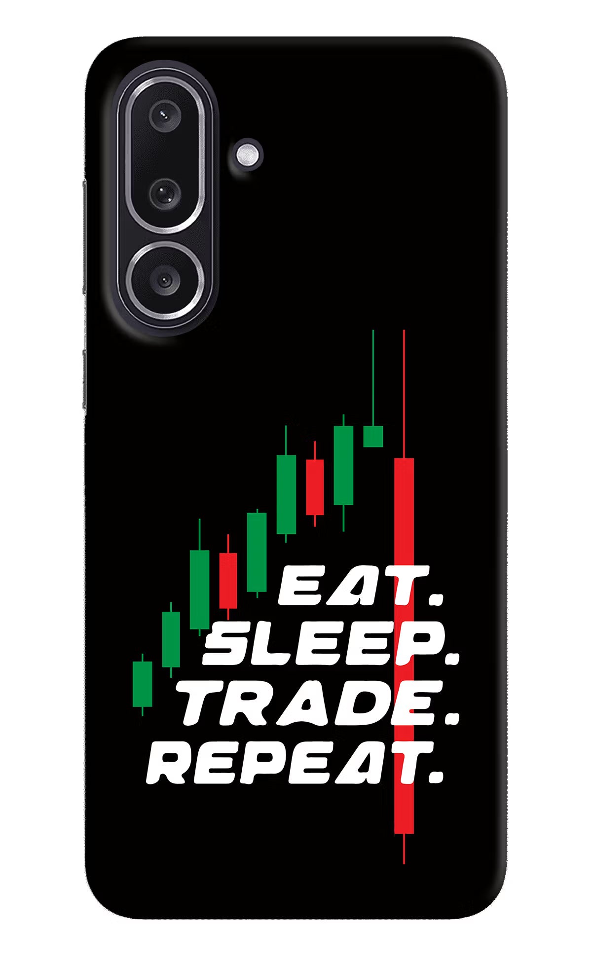 Eat Sleep Trade Repeat Samsung M36 5G Back Cover - Eat Sleep Trade Repeat Samsung M36 5G Back Cover Eat Sleep Trade Repeat Samsung M36 5G Back Cover