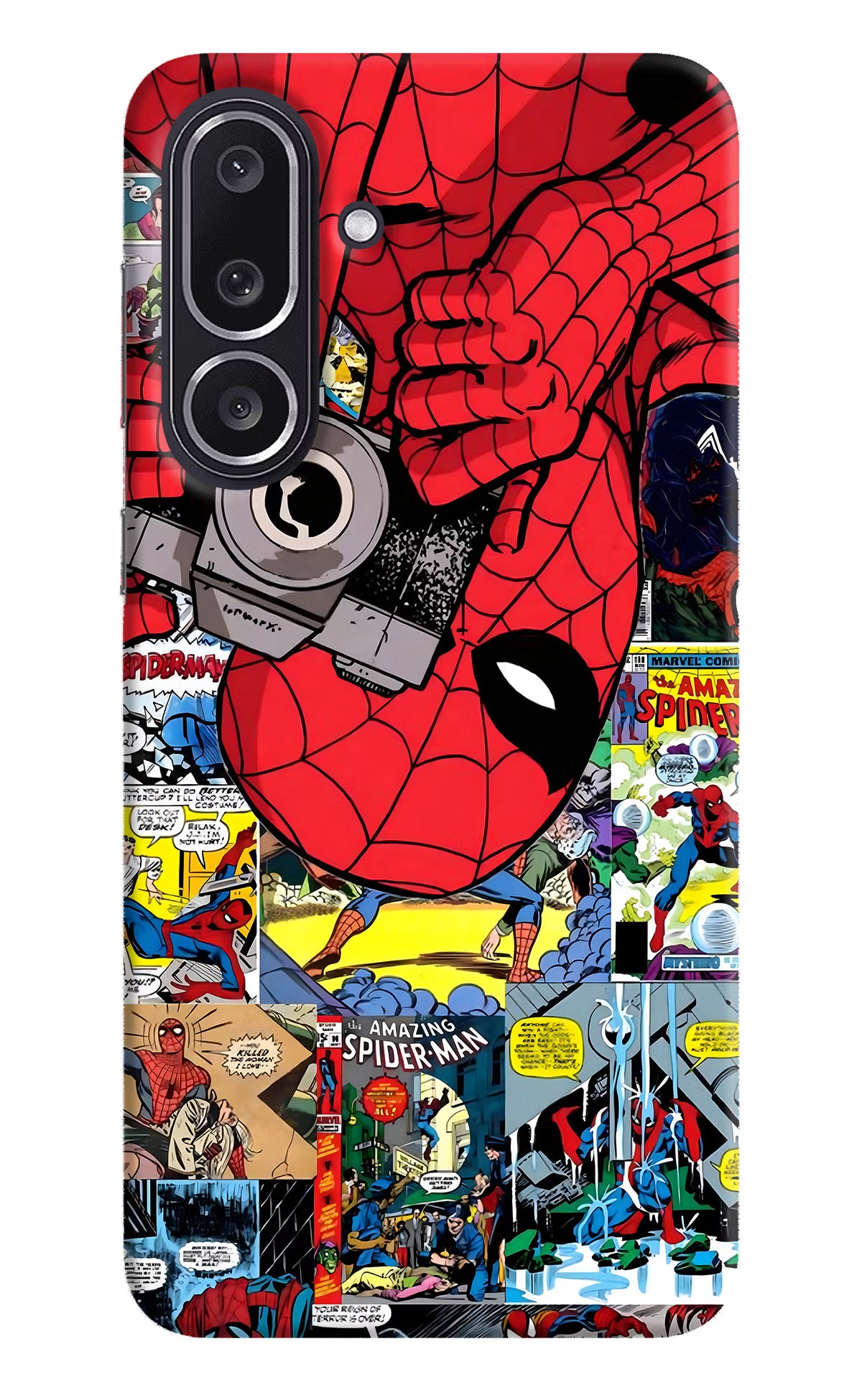 Spider Man Samsung M36 5G Back Cover - Spider Man Samsung M36 5G Back Cover Spider Man Samsung M36 5G Back Cover