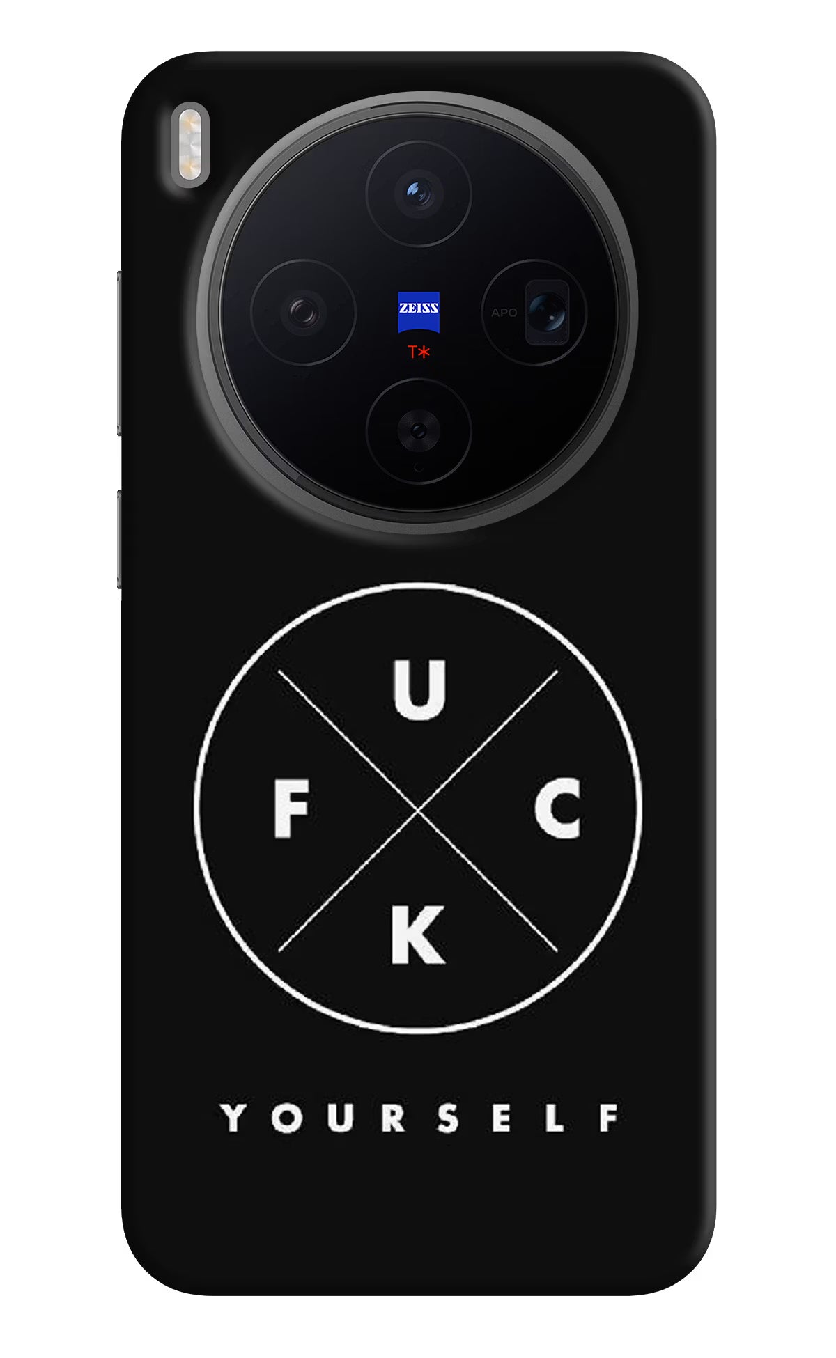 Go Fuck Yourself Vivo X300 Back Cover - Go Fuck Yourself Vivo X300 Back Cover Go Fuck Yourself Vivo X300 Back Cover