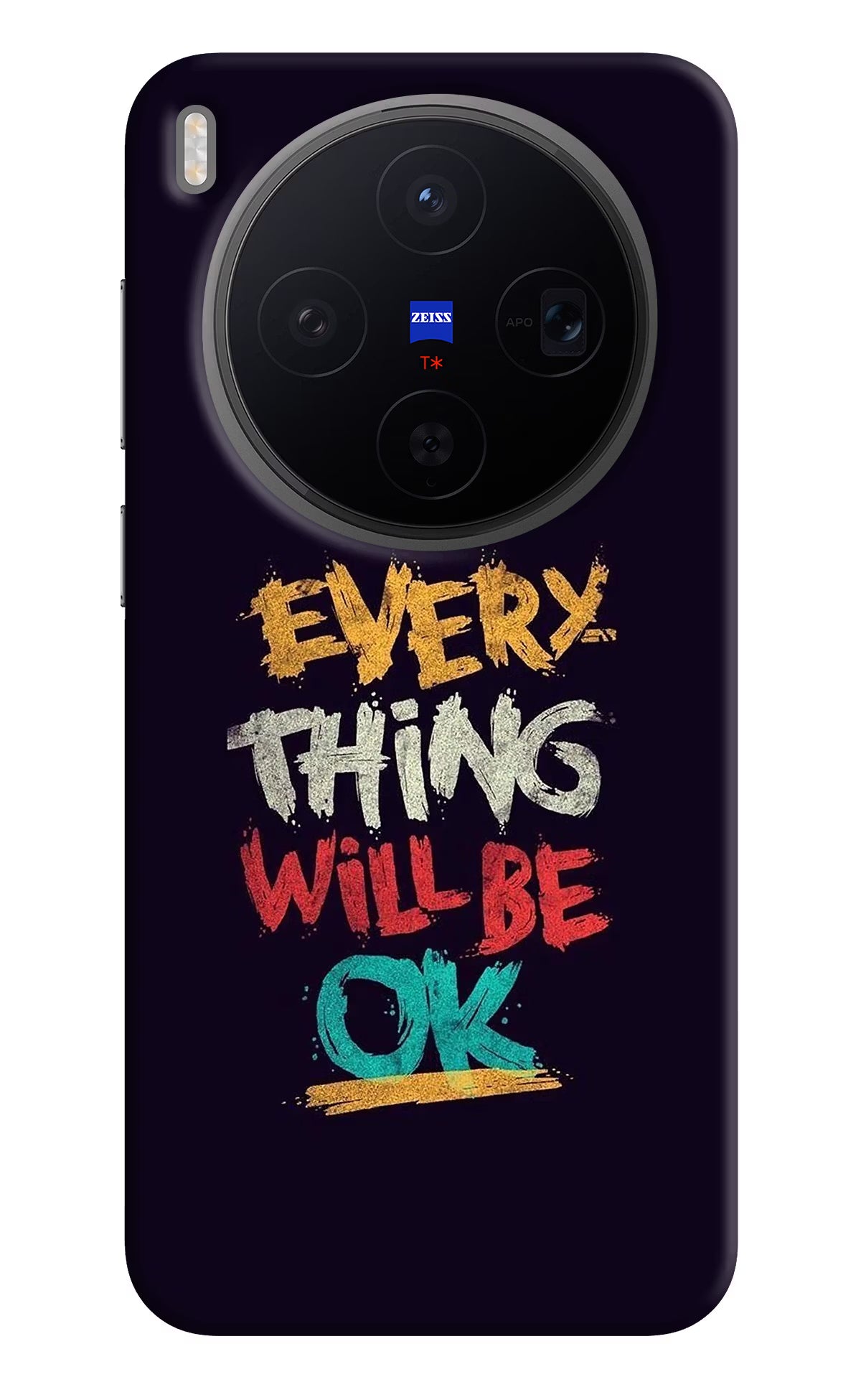 Everything Will Be Ok Vivo X300 Back Cover - Everything Will Be Ok Vivo X300 Back Cover Everything Will Be Ok Vivo X300 Back Cover