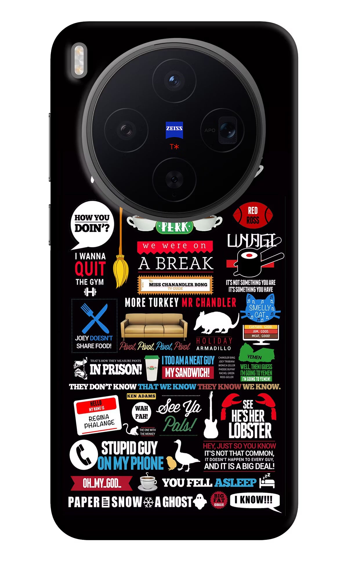 FRIENDS Vivo X300 Back Cover - FRIENDS Vivo X300 Back Cover FRIENDS Vivo X300 Back Cover