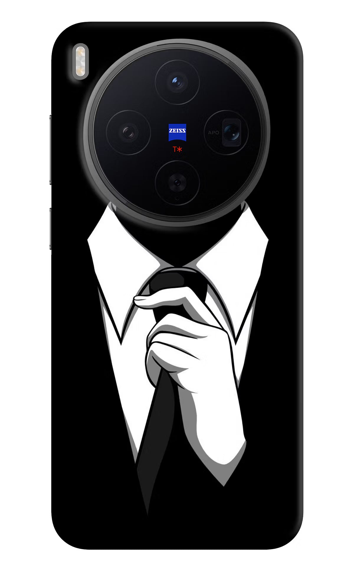 Black Tie Vivo X300 Back Cover - Black Tie Vivo X300 Back Cover Black Tie Vivo X300 Back Cover