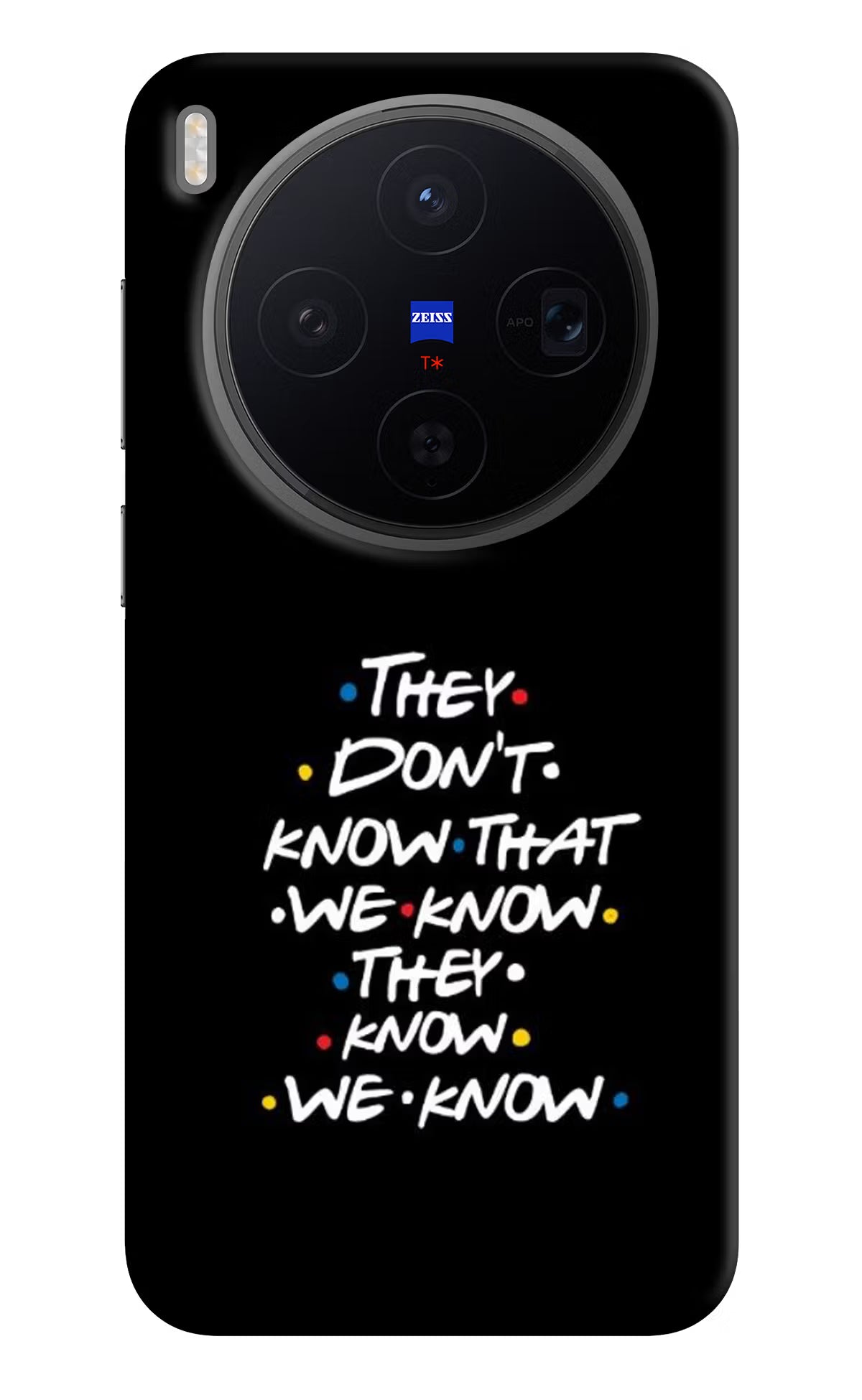 FRIENDS Dialogue Vivo X300 Back Cover - FRIENDS Dialogue Vivo X300 Back Cover FRIENDS Dialogue Vivo X300 Back Cover