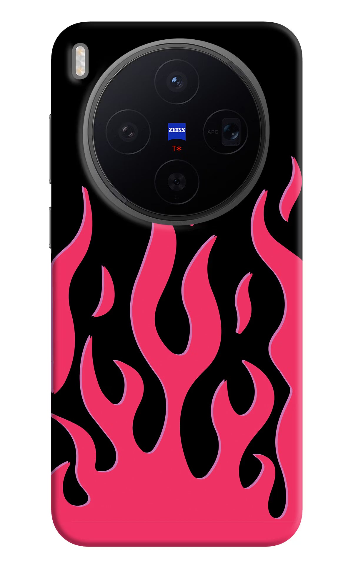 Fire Flames Vivo X300 Back Cover - Fire Flames Vivo X300 Back Cover Fire Flames Vivo X300 Back Cover