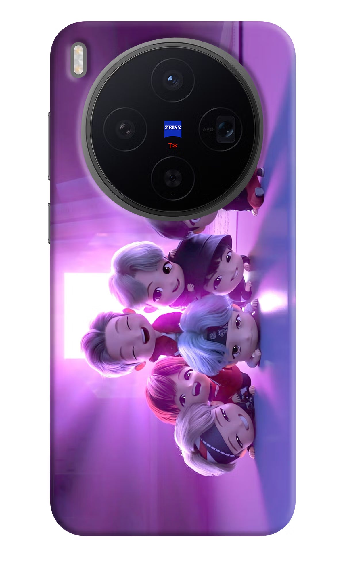 BTS Chibi Vivo X300 Back Cover - BTS Chibi Vivo X300 Back Cover BTS Chibi Vivo X300 Back Cover
