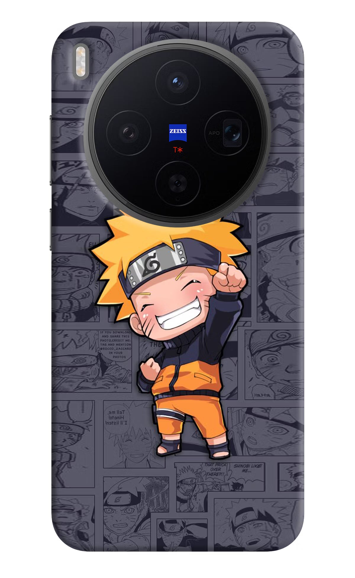 Chota Naruto Vivo X300 Back Cover - Chota Naruto Vivo X300 Back Cover Chota Naruto Vivo X300 Back Cover
